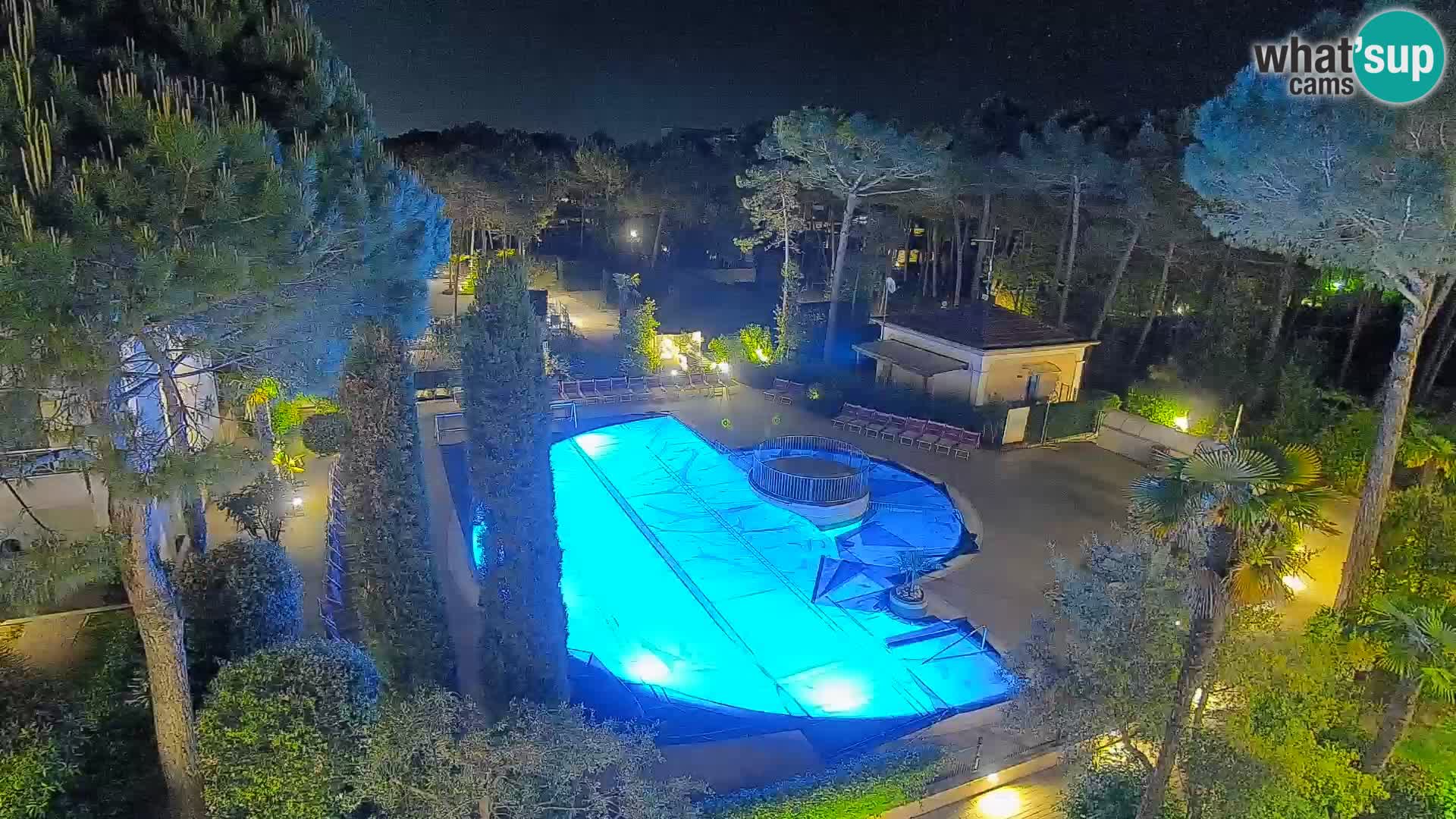 Piscina Villaggio Mare Blu EN VIVO webcam Bibione Pineda – Italia
