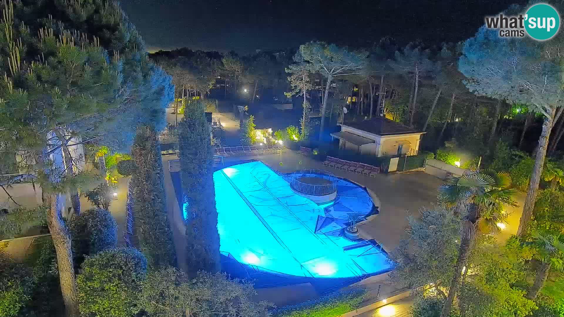 Villaggio Mare Blu Pool LIVE-Webcam Bibione Pineda – Italien