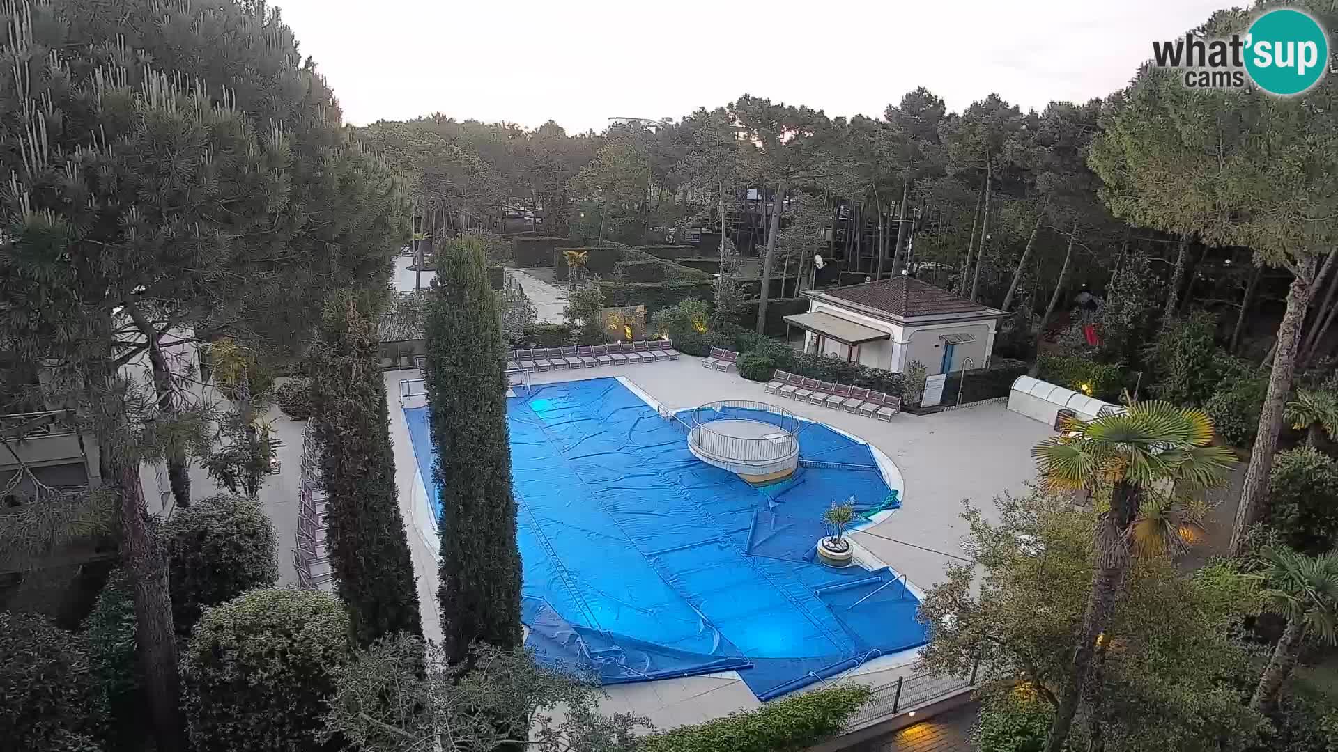 Villaggio Mare Blu Pool LIVE-Webcam Bibione Pineda – Italien