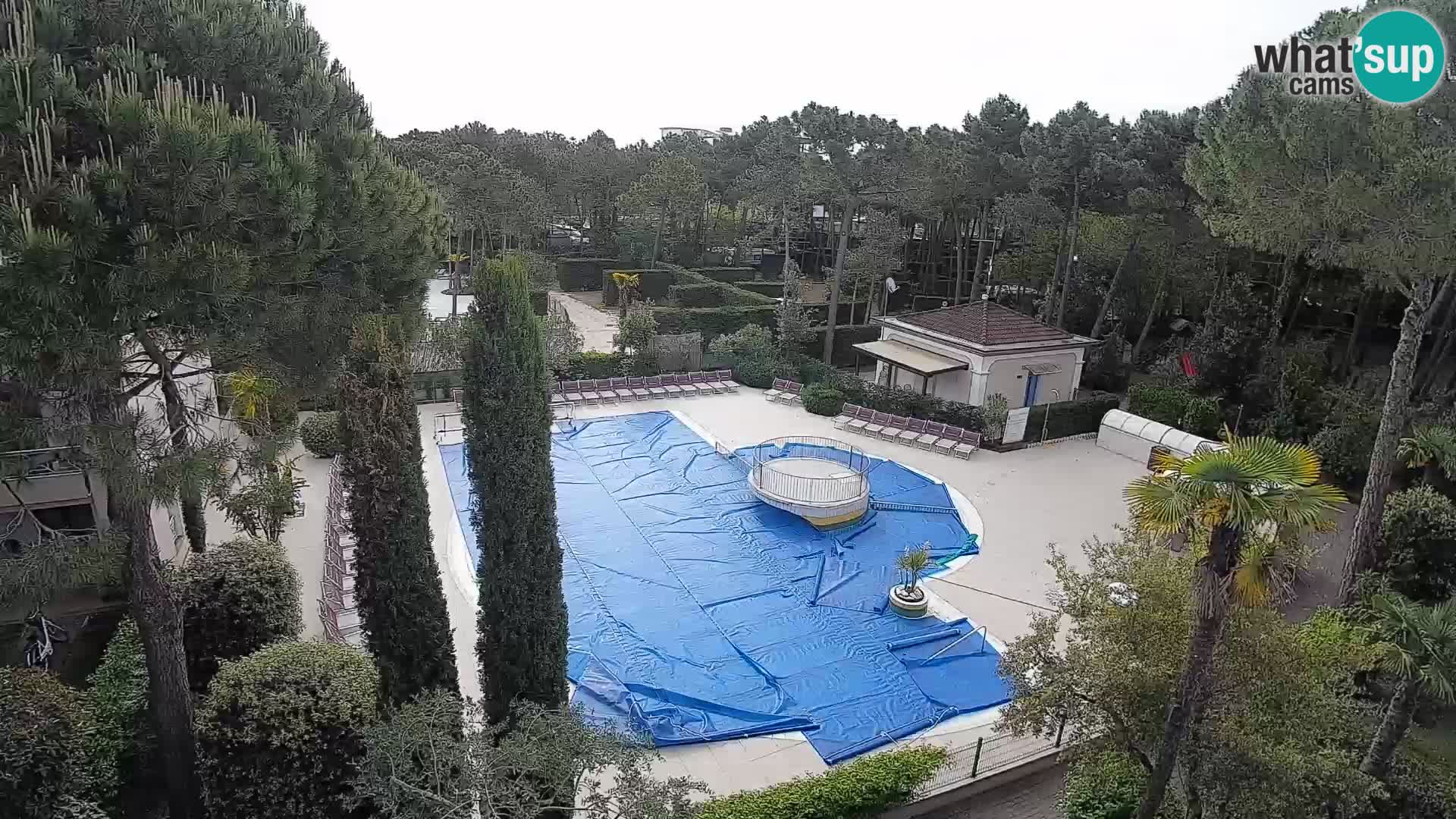 Villaggio Mare Blu Pool LIVE-Webcam Bibione Pineda – Italien