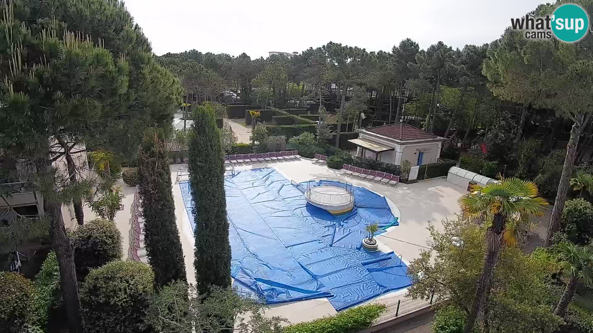 Villaggio Mare Blu Pool LIVE-Webcam Bibione Pineda – Italien
