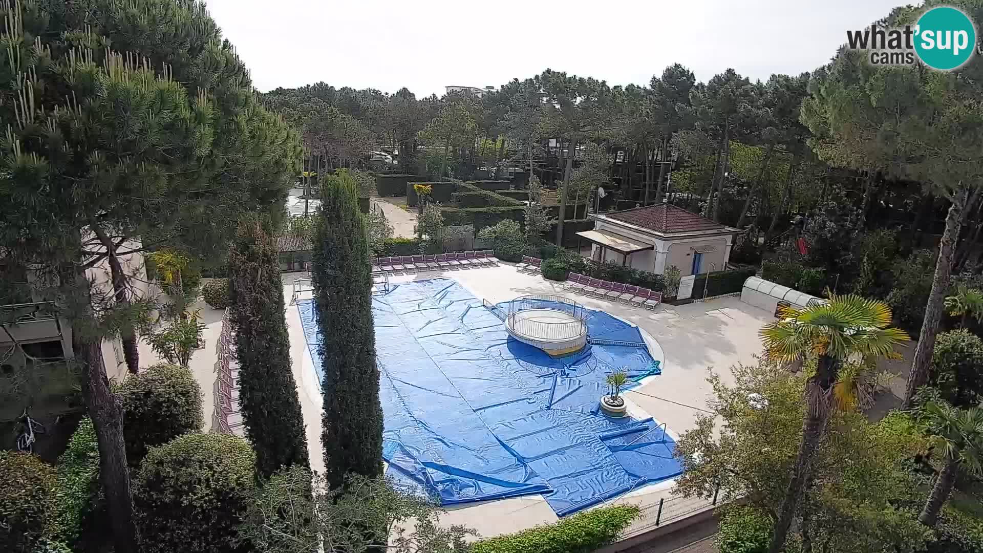 Villaggio Mare Blu Pool LIVE-Webcam Bibione Pineda – Italien