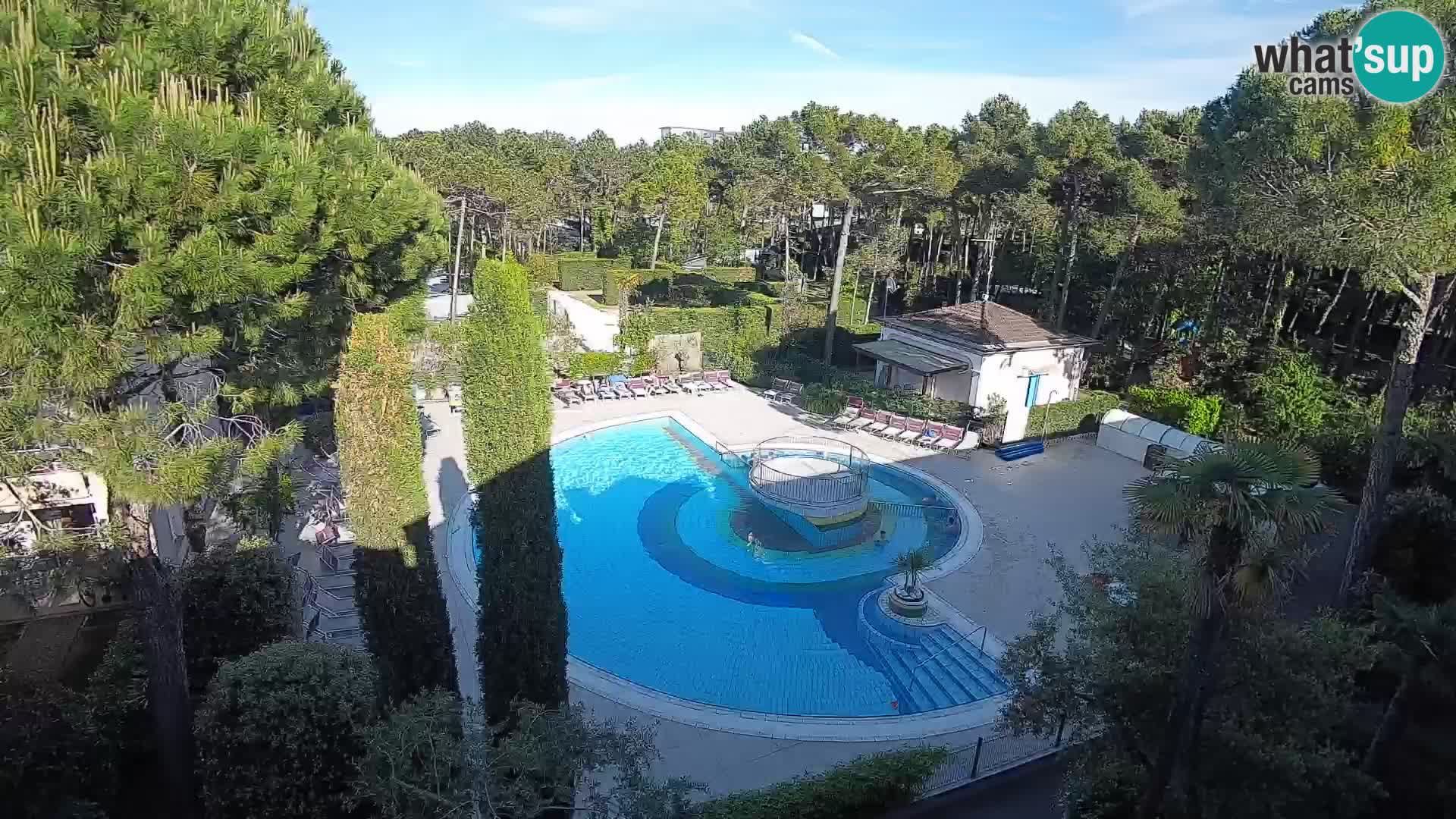 Villaggio Mare Blu Pool LIVE-Webcam Bibione Pineda – Italien