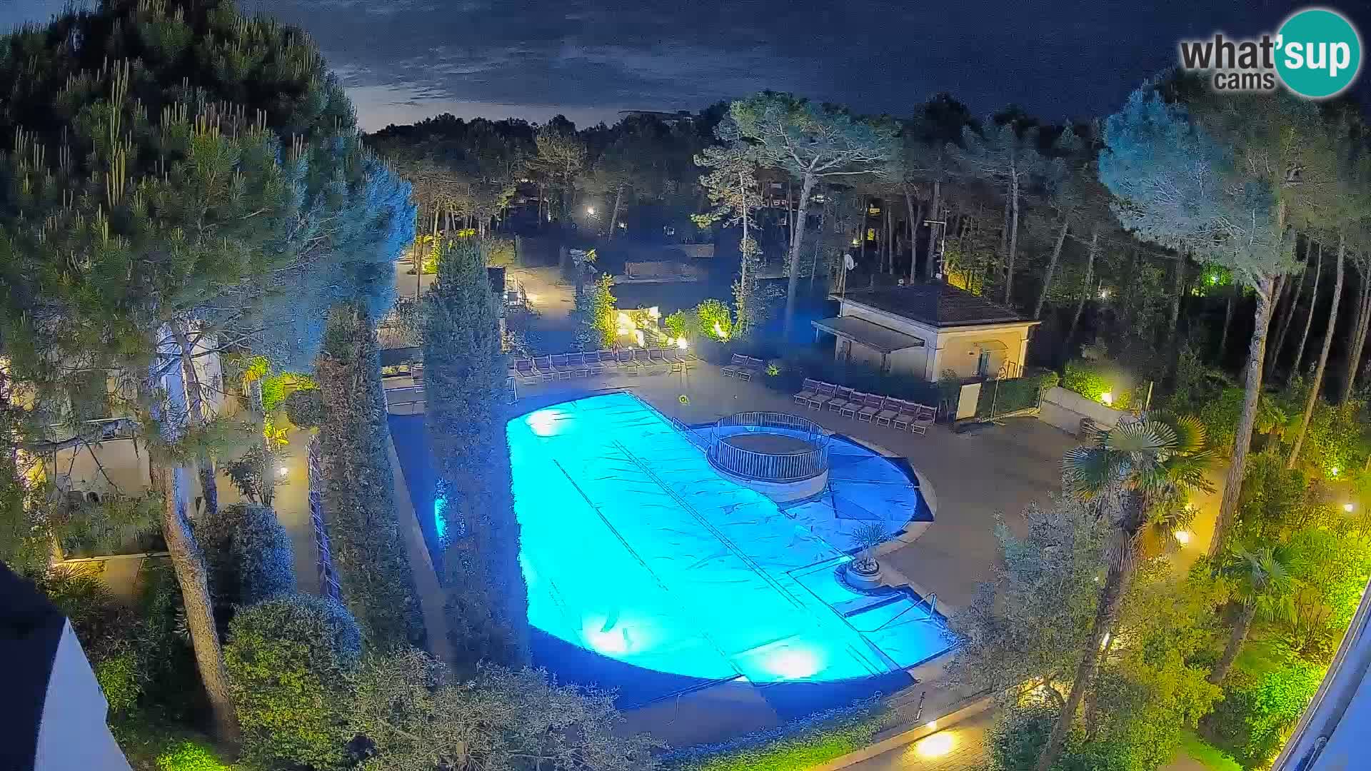 Villaggio Mare Blu Pool LIVE-Webcam Bibione Pineda – Italien