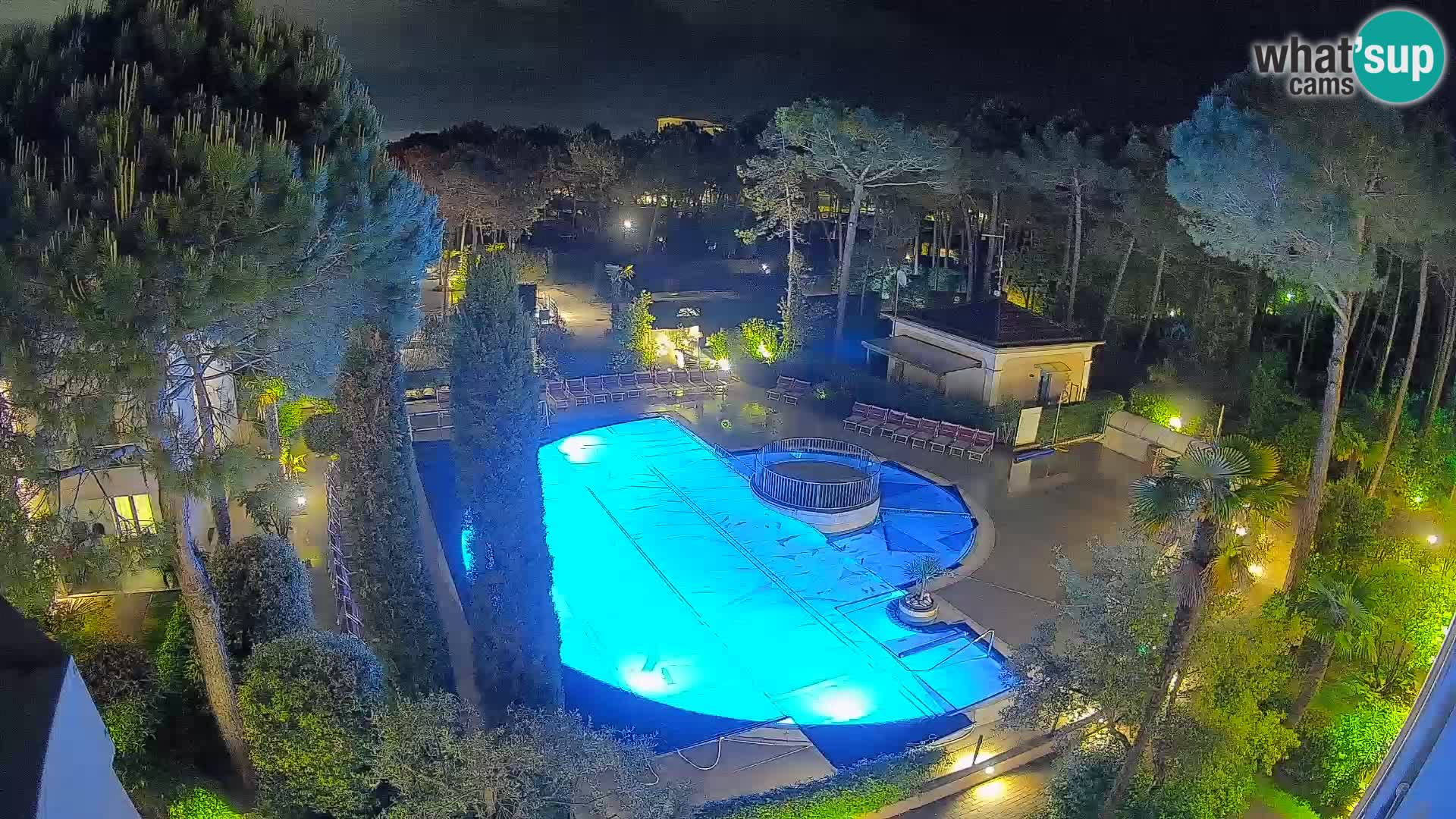 Piscina Villaggio Mare Blu webcam LIVE Bibione Pineda – Italia