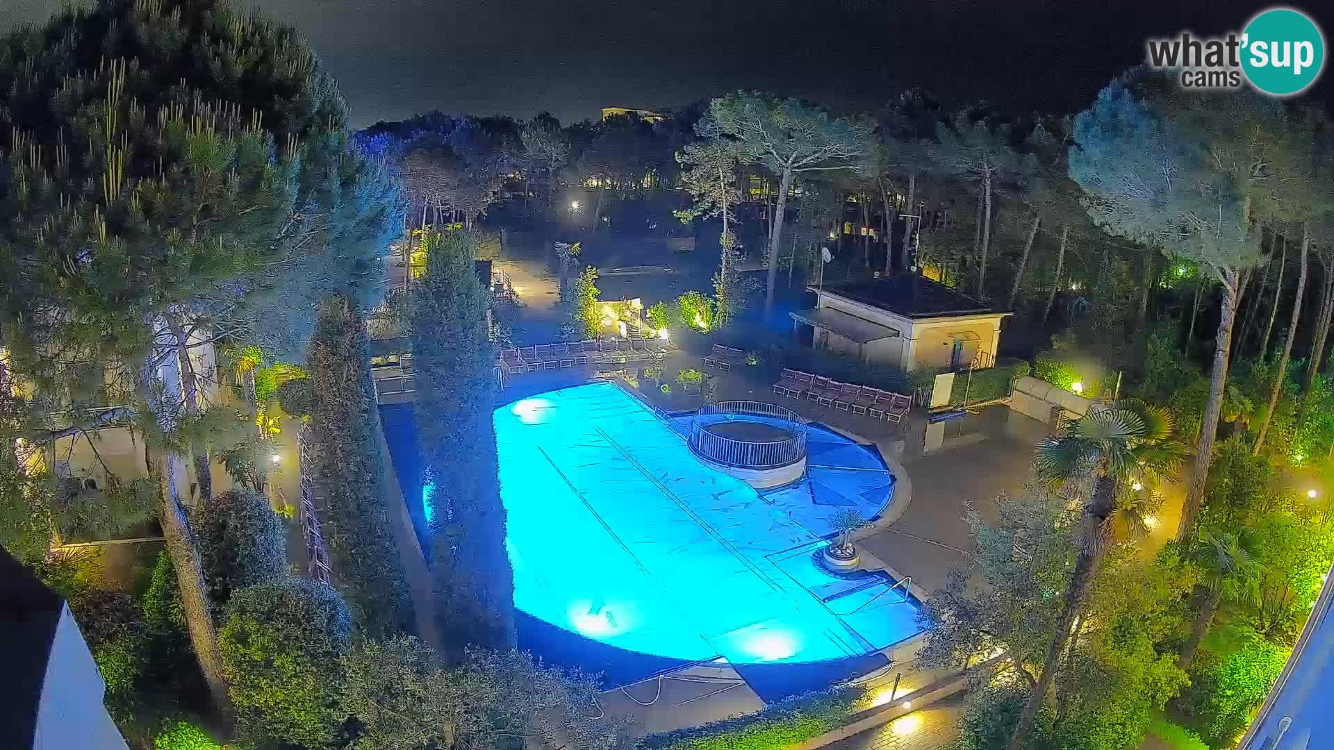 Piscina Villaggio Mare Blu webcam LIVE Bibione Pineda – Italia