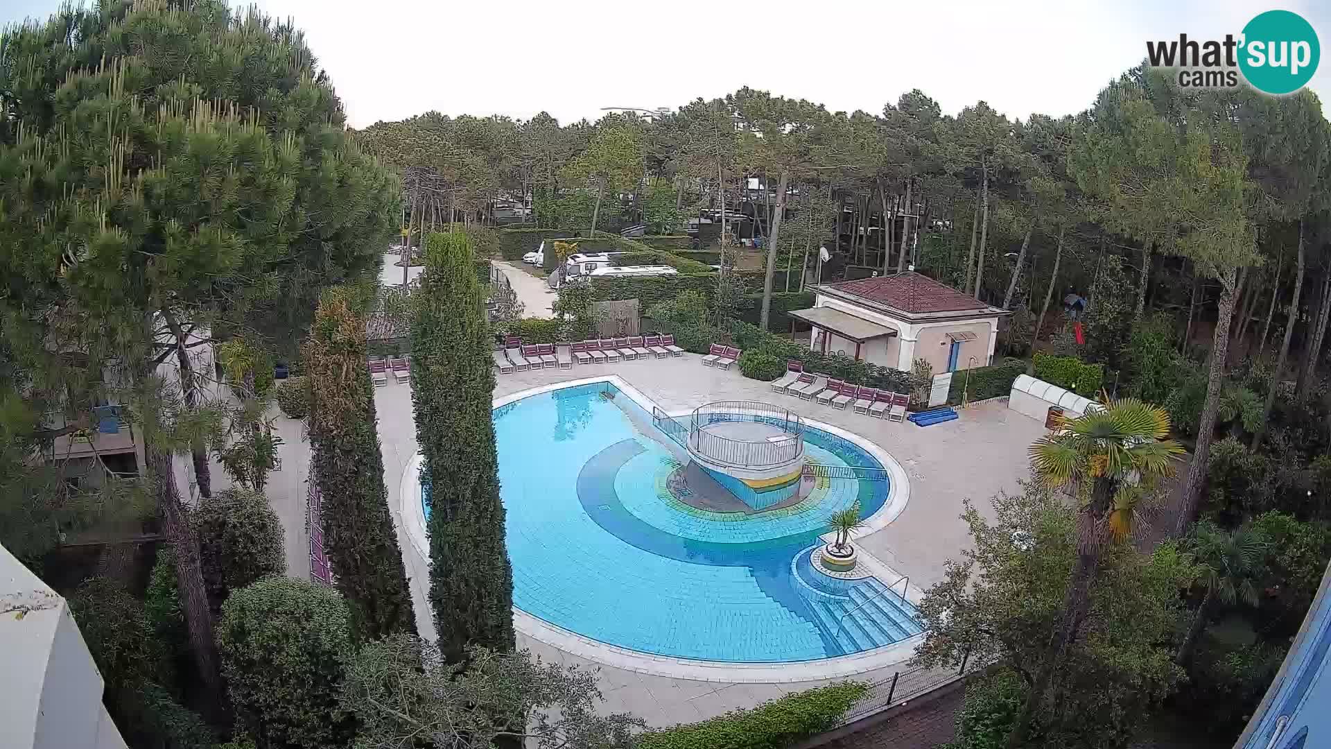 Villaggio Mare Blu Pool LIVE-Webcam Bibione Pineda – Italien