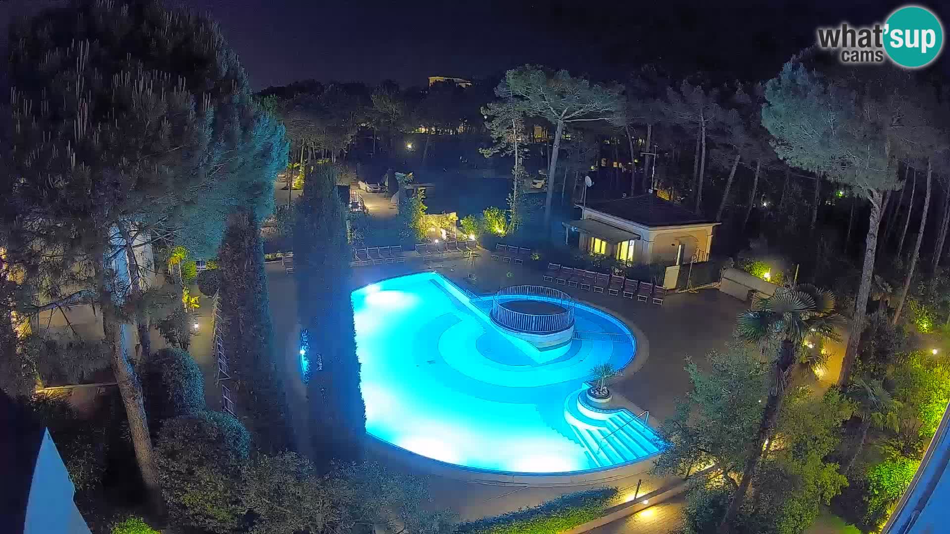 Villaggio Mare Blu pool LIVE webcam Bibione Pineda – Italy