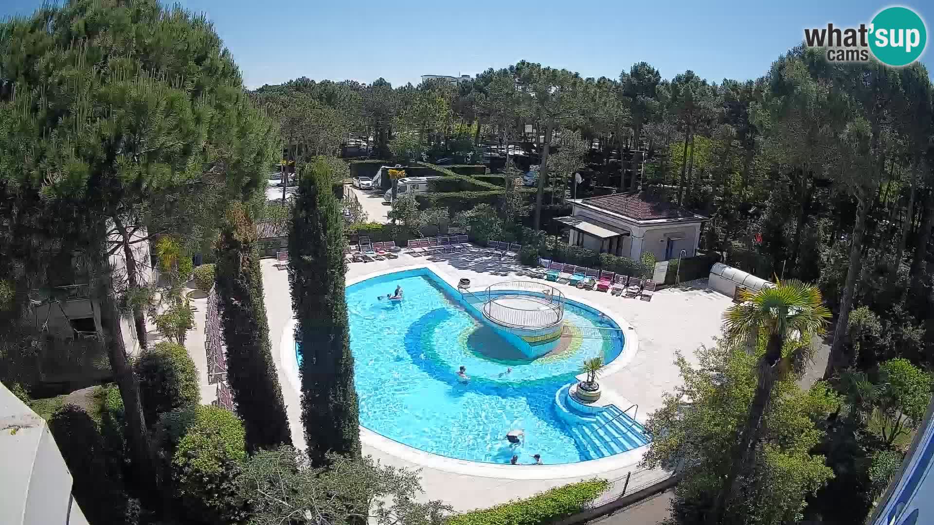 Villaggio Mare Blu Pool LIVE-Webcam Bibione Pineda – Italien
