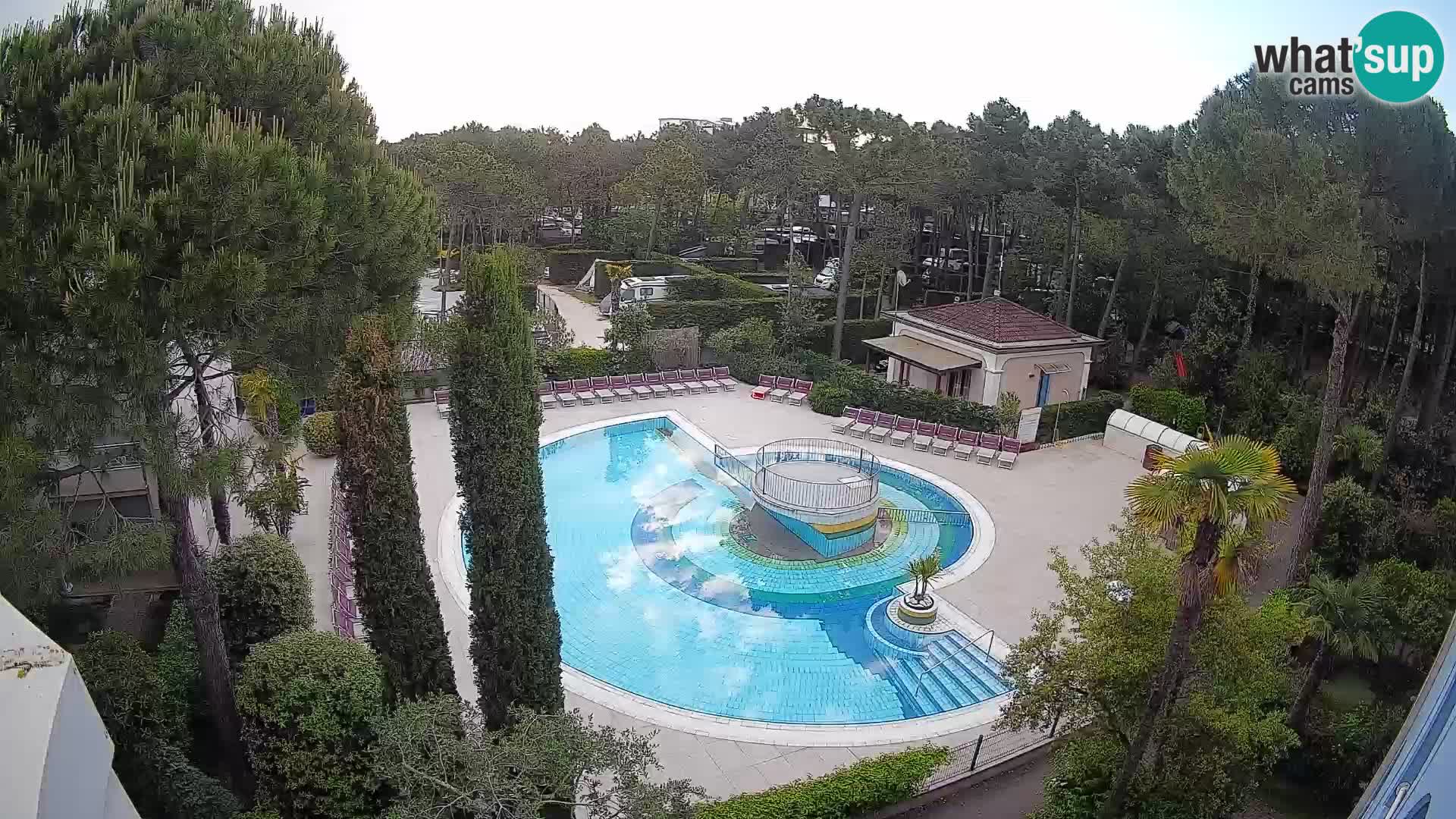 Villaggio Mare Blu Pool LIVE-Webcam Bibione Pineda – Italien