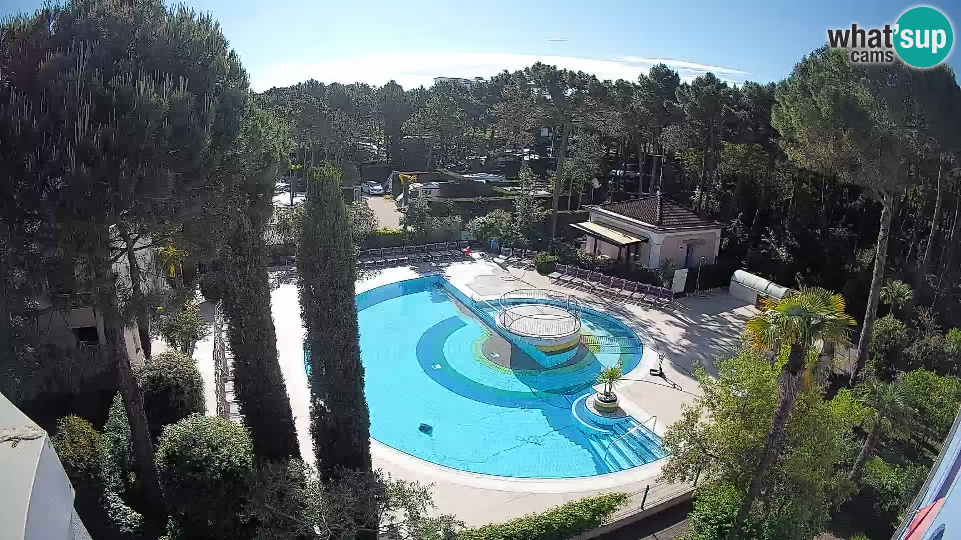 Villaggio Mare Blu Pool LIVE-Webcam Bibione Pineda – Italien