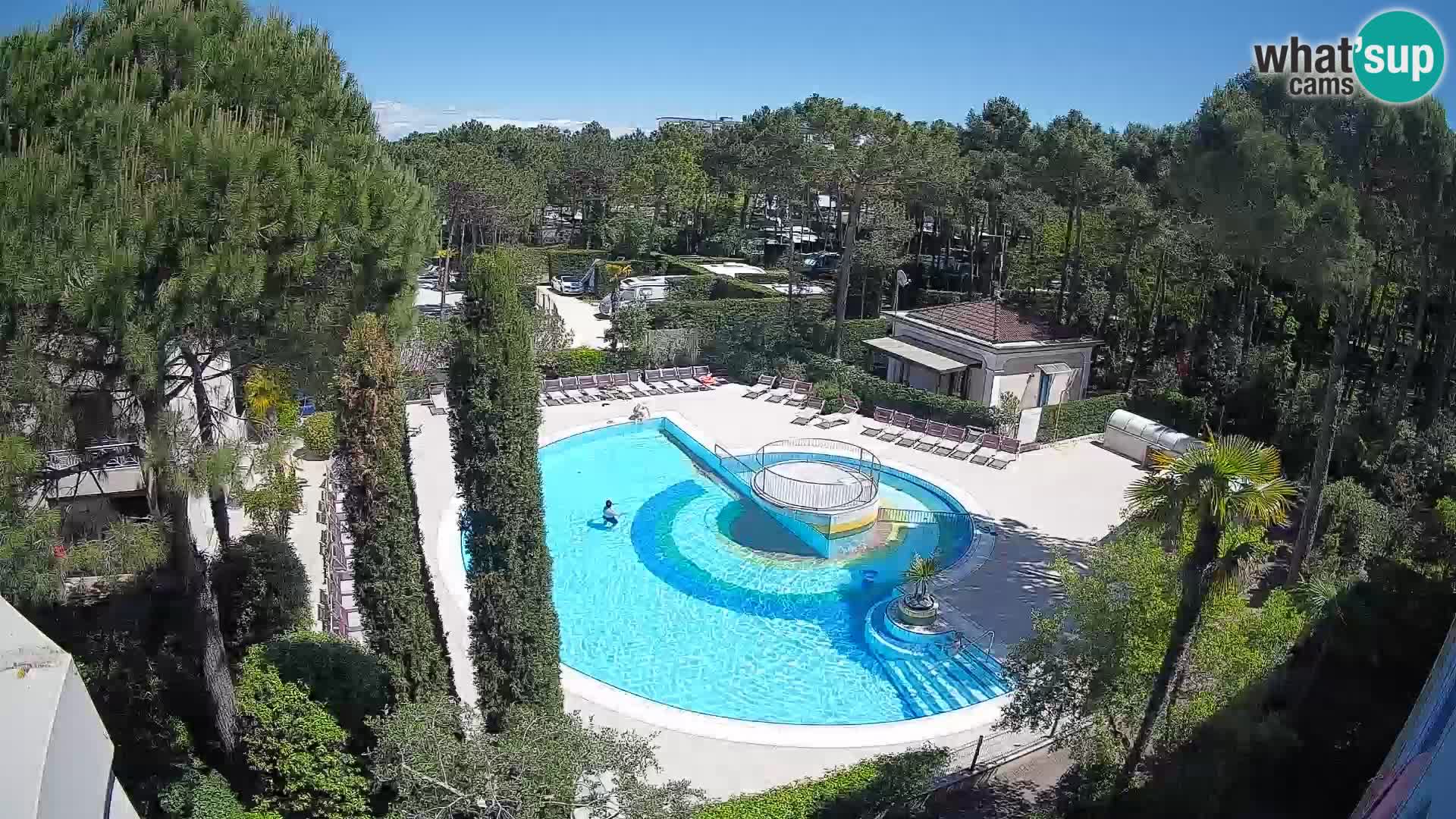 Villaggio Mare Blu Pool LIVE-Webcam Bibione Pineda – Italien