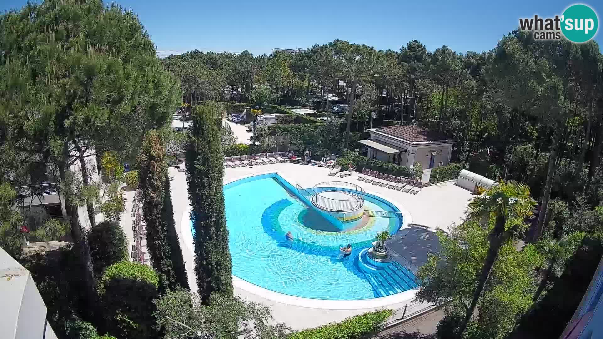 Villaggio Mare Blu Pool LIVE-Webcam Bibione Pineda – Italien