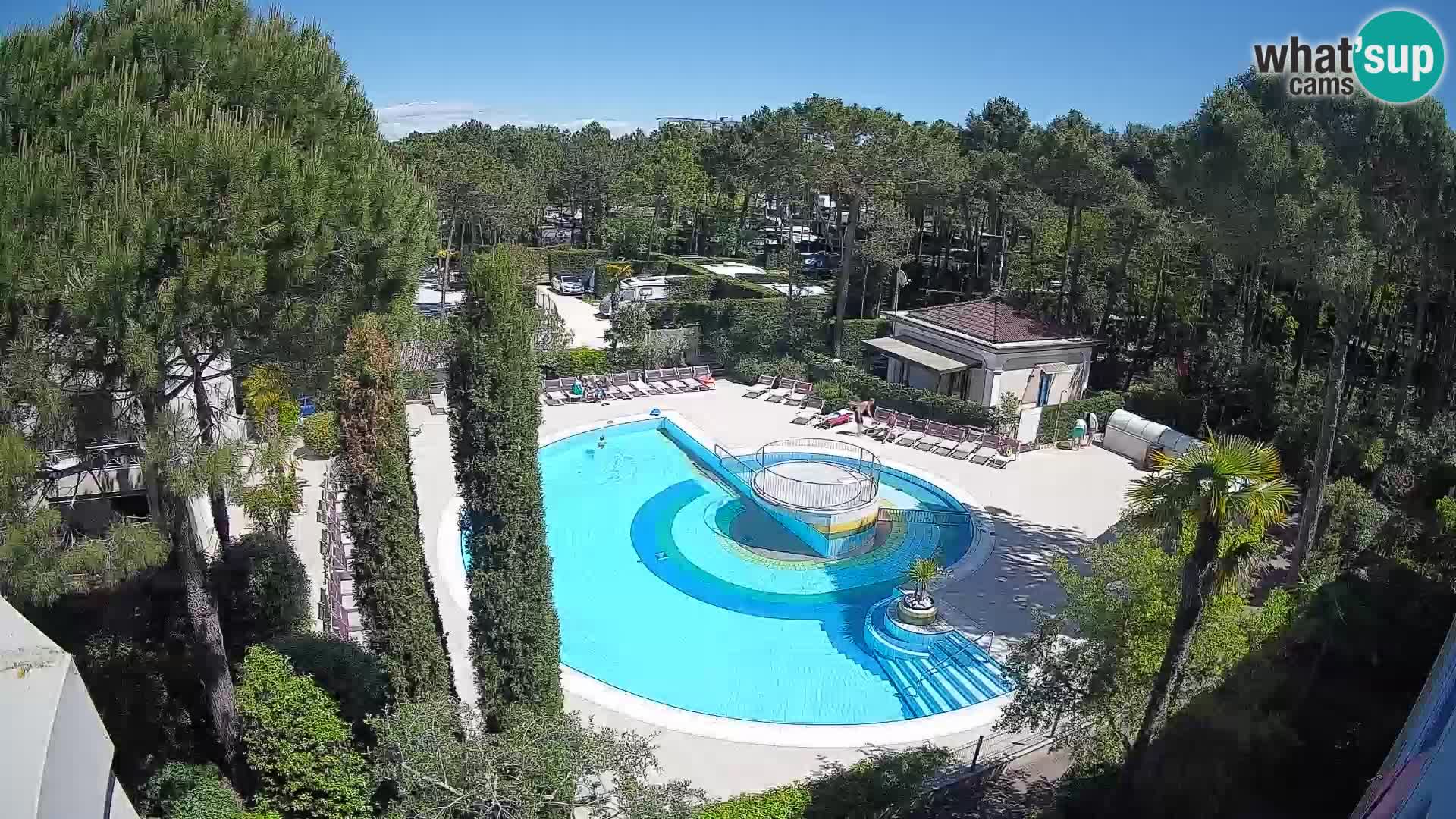 Villaggio Mare Blu pool LIVE webcam Bibione Pineda – Italy