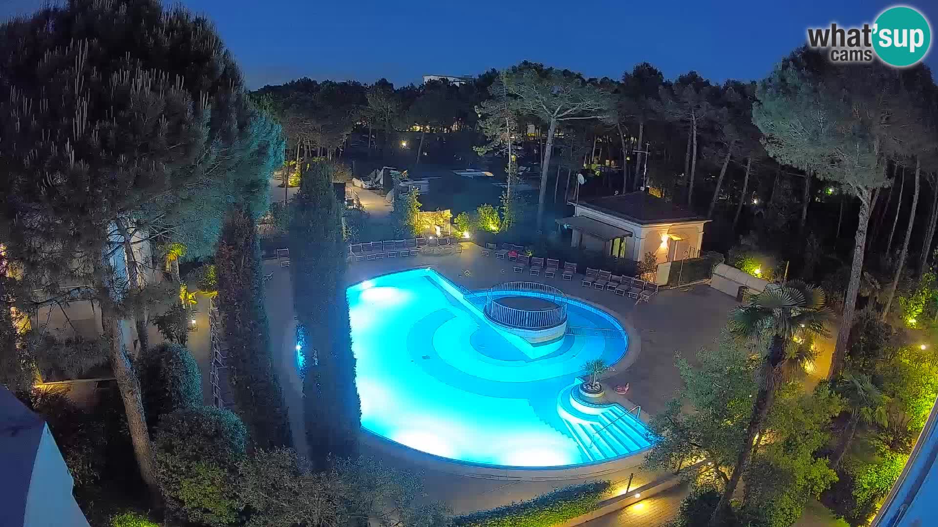 Villaggio Mare Blu Pool LIVE-Webcam Bibione Pineda – Italien