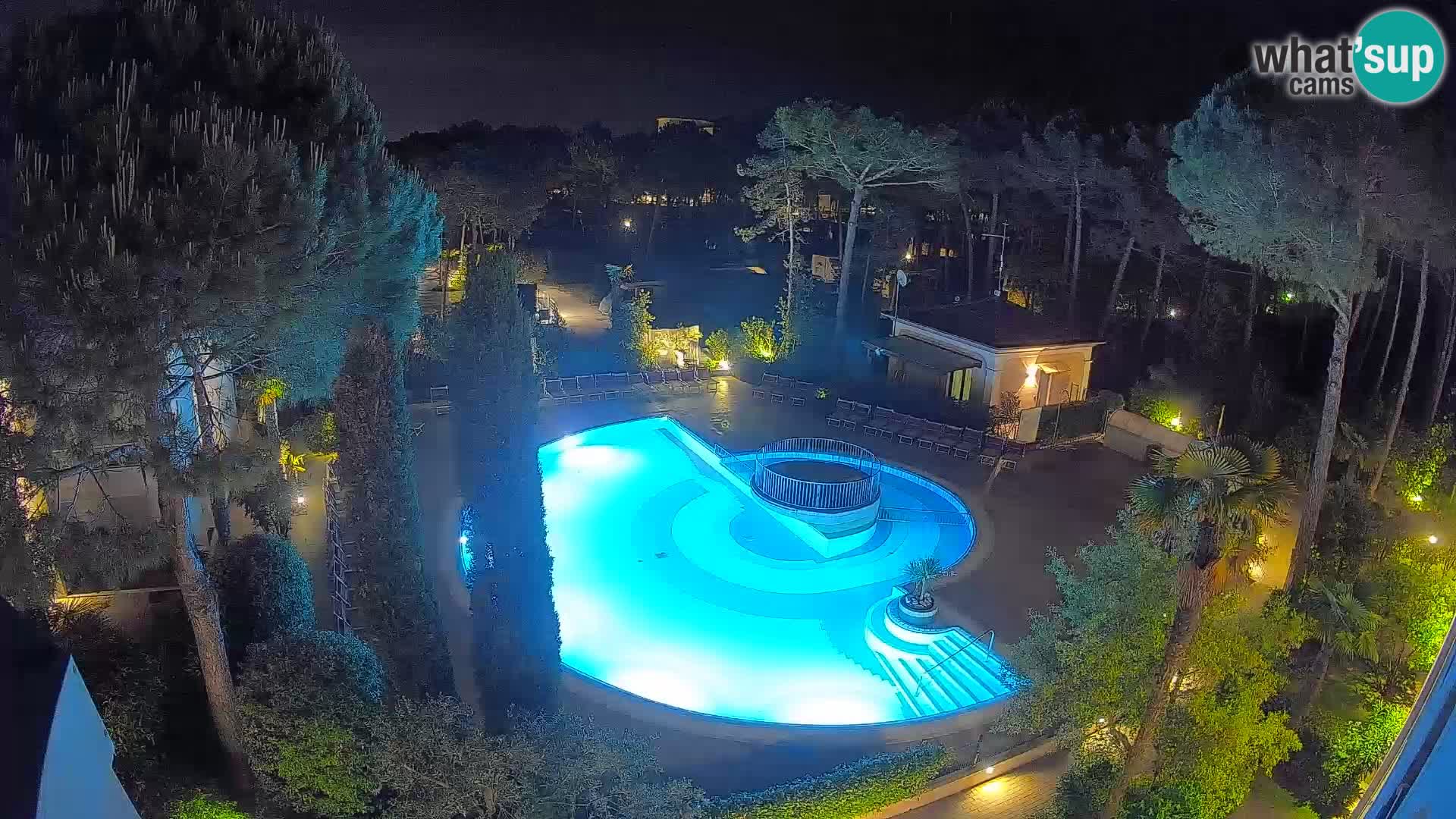 Villaggio Mare Blu pool LIVE webcam Bibione Pineda – Italy