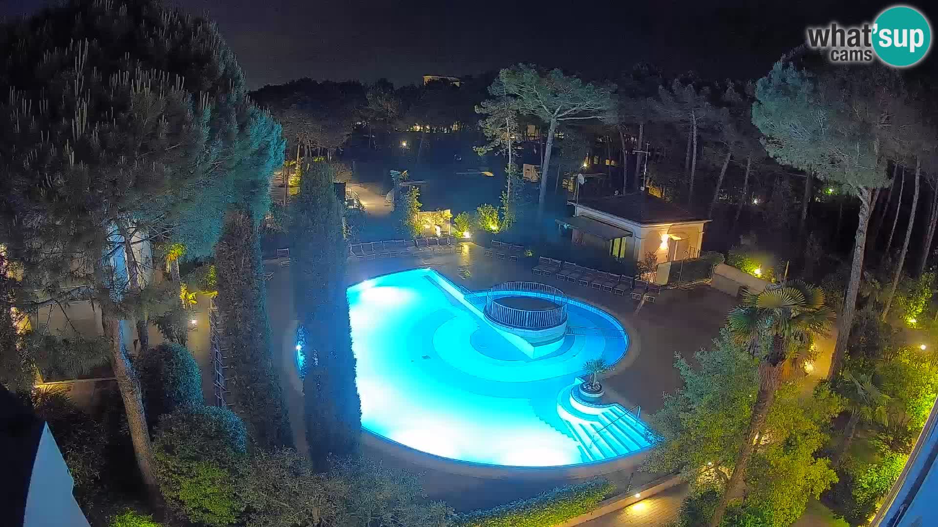 Villaggio Mare Blu pool LIVE webcam Bibione Pineda – Italy