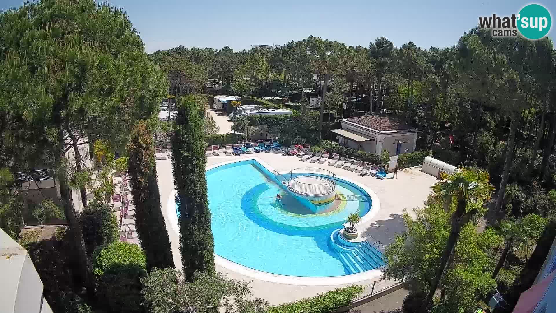 Villaggio Mare Blu Pool LIVE-Webcam Bibione Pineda – Italien