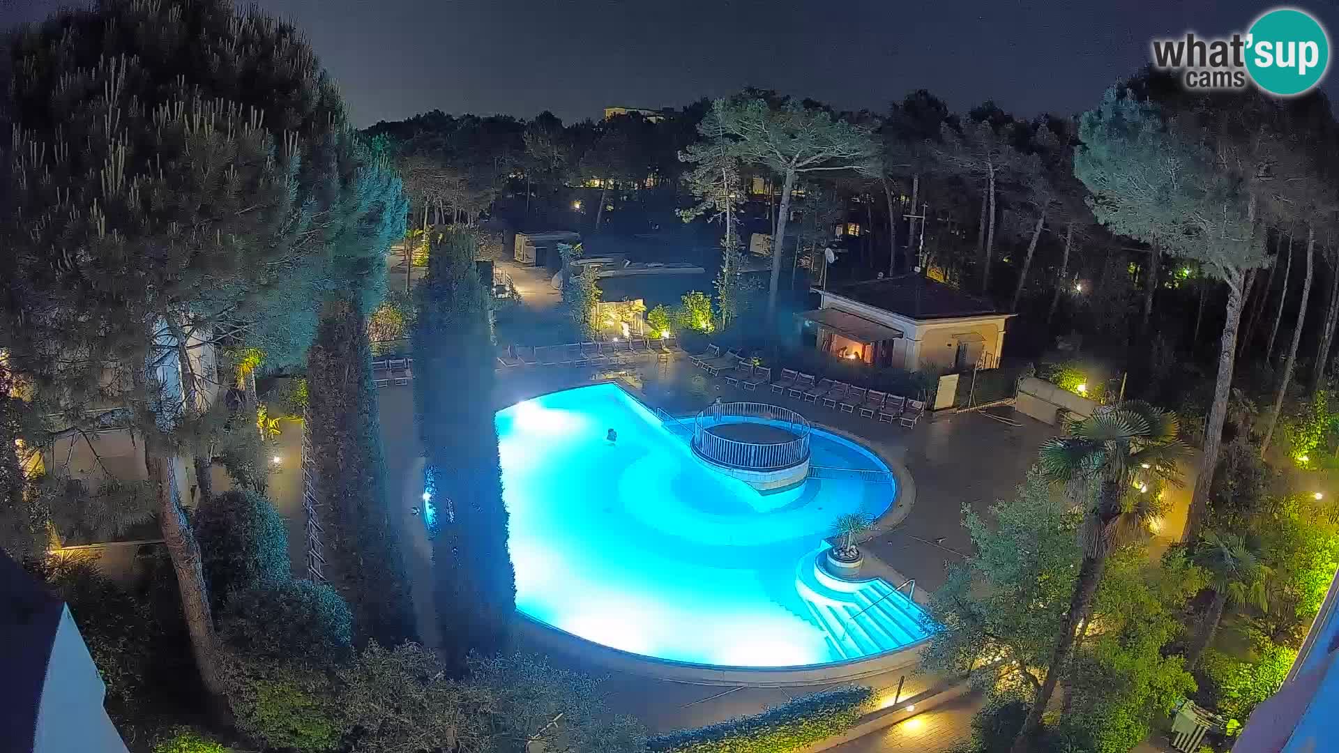 Villaggio Mare Blu pool LIVE webcam Bibione Pineda – Italy