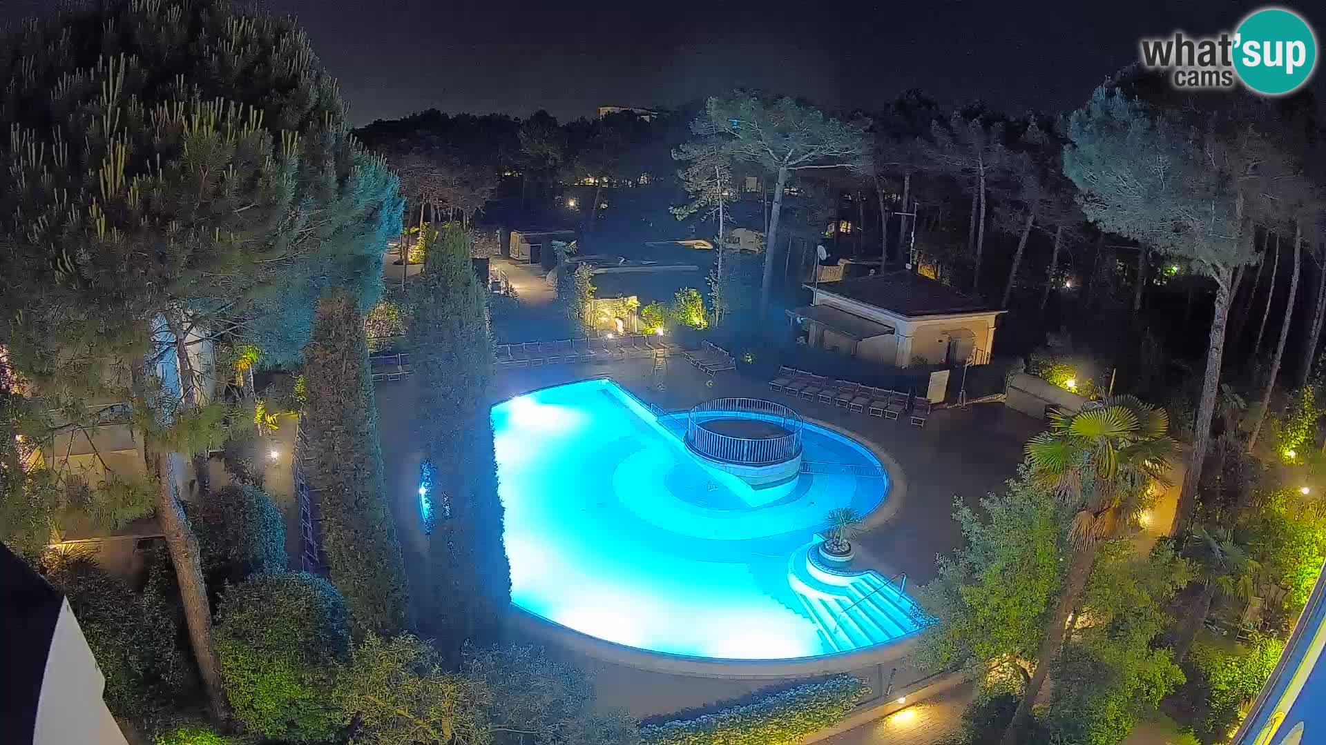 Villaggio Mare Blu pool LIVE webcam Bibione Pineda – Italy
