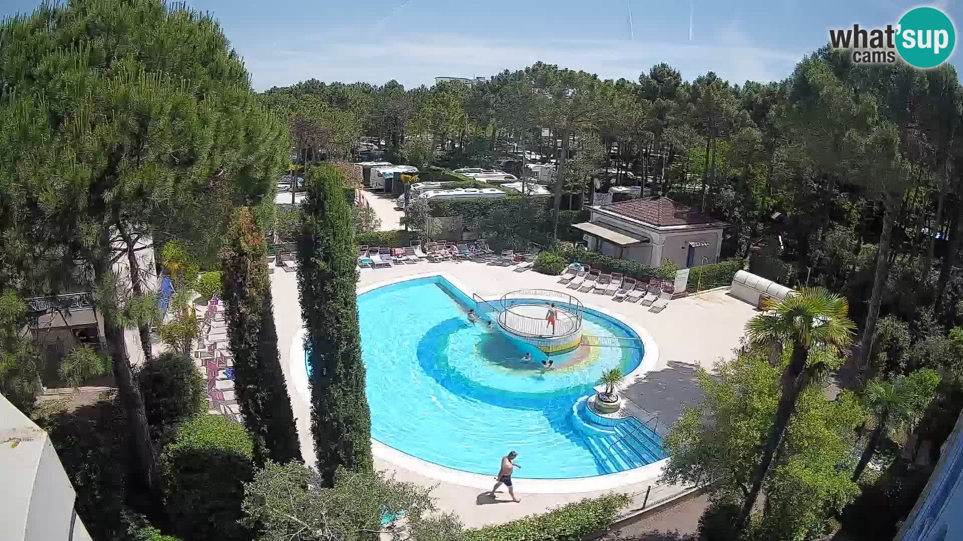 Villaggio Mare Blu Pool LIVE-Webcam Bibione Pineda – Italien