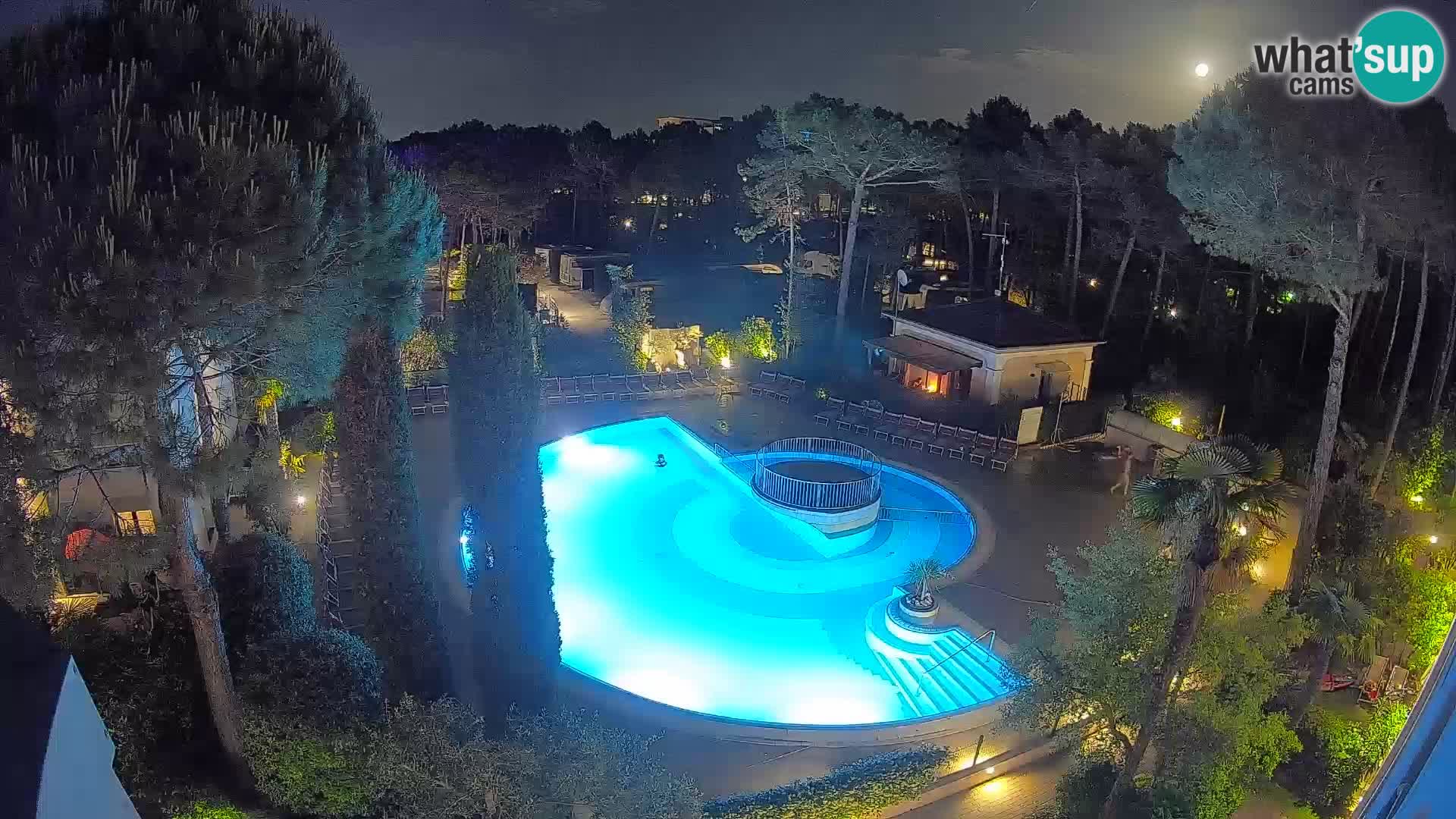 Villaggio Mare Blu pool LIVE webcam Bibione Pineda – Italy