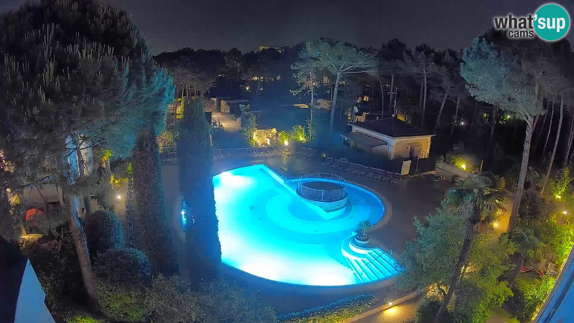 Villaggio Mare Blu pool LIVE webcam Bibione Pineda – Italy