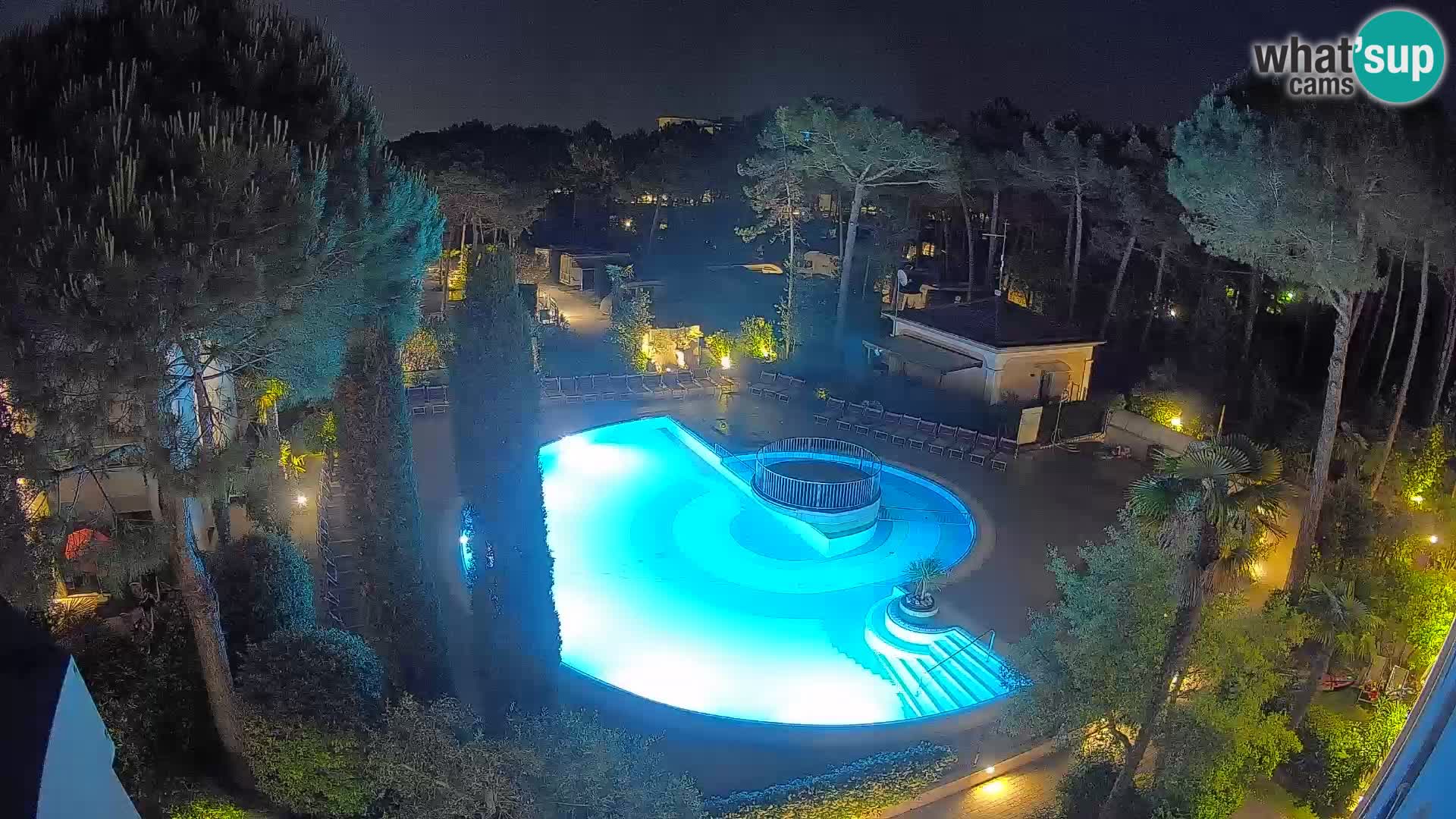 Villaggio Mare Blu pool LIVE webcam Bibione Pineda – Italy