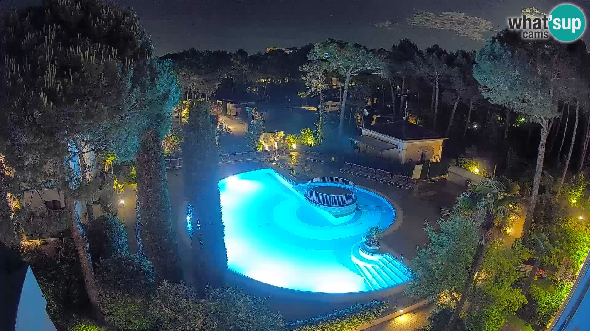 Villaggio Mare Blu pool LIVE webcam Bibione Pineda – Italy