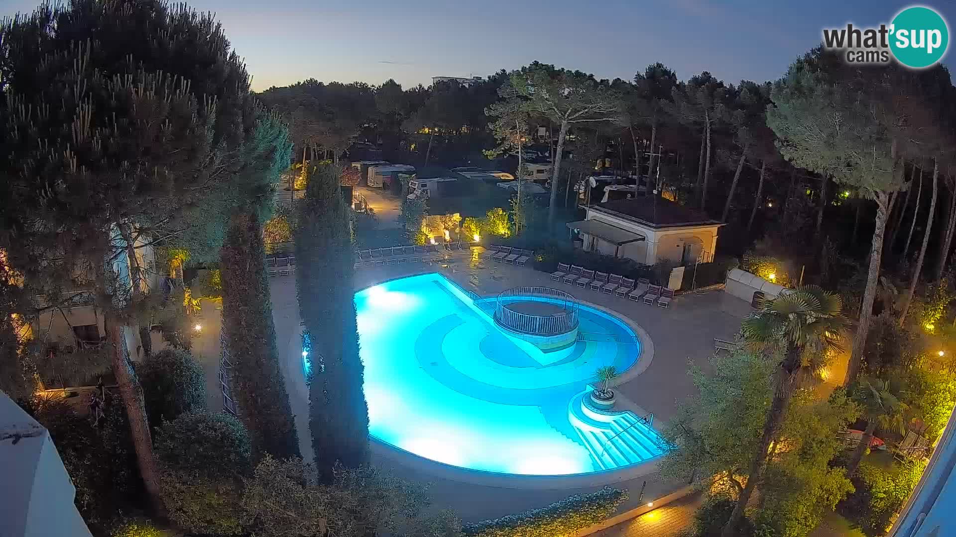 Villaggio Mare Blu Pool LIVE-Webcam Bibione Pineda – Italien