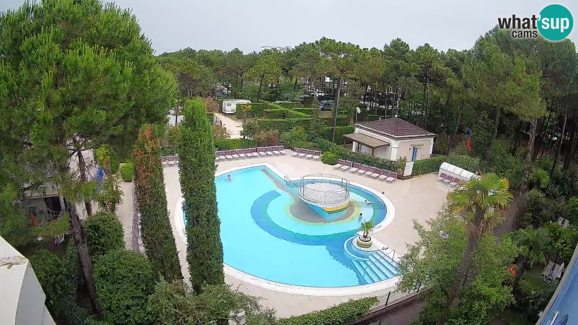 Villaggio Mare Blu Pool LIVE-Webcam Bibione Pineda – Italien