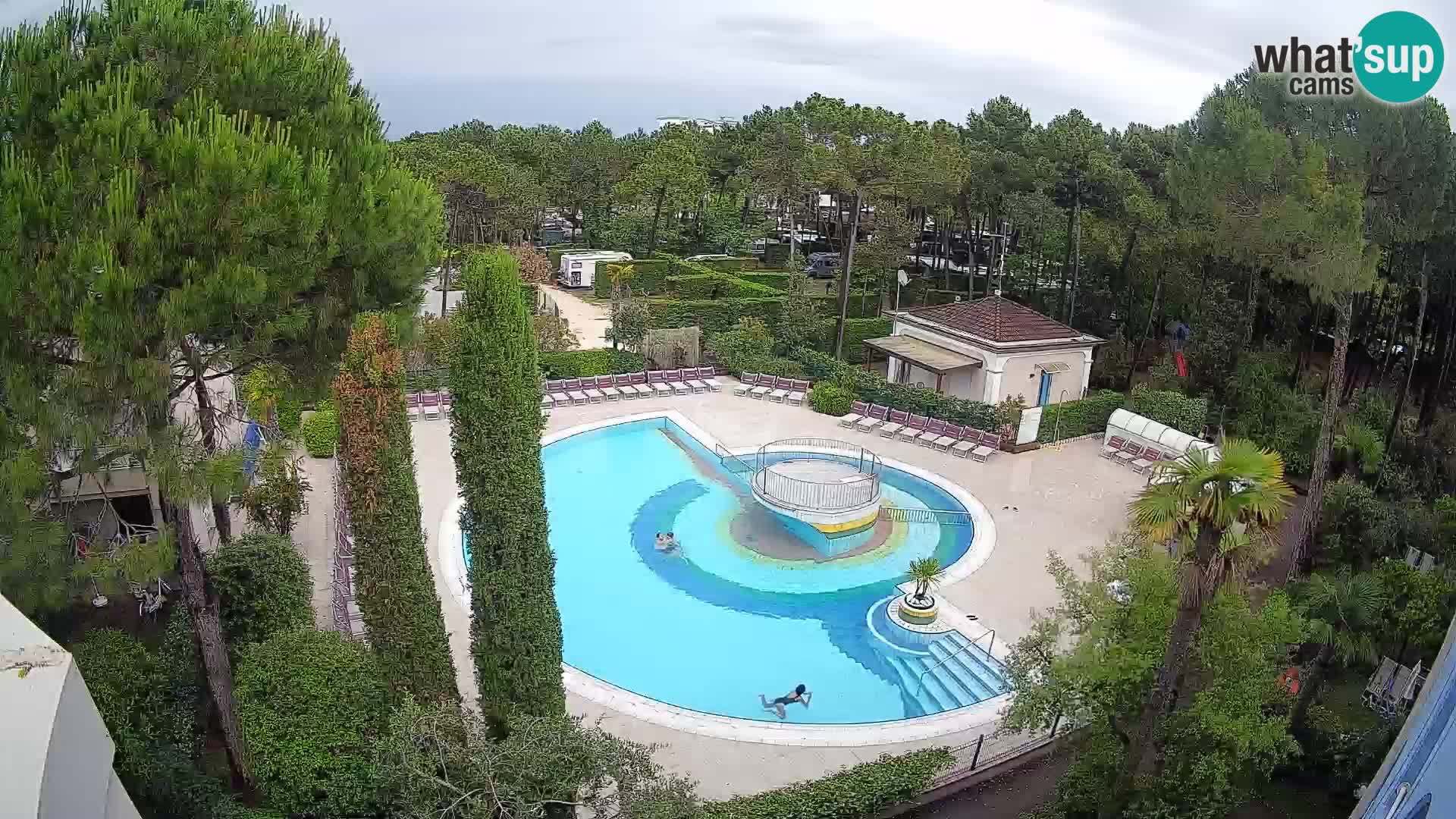 Villaggio Mare Blu Pool LIVE-Webcam Bibione Pineda – Italien