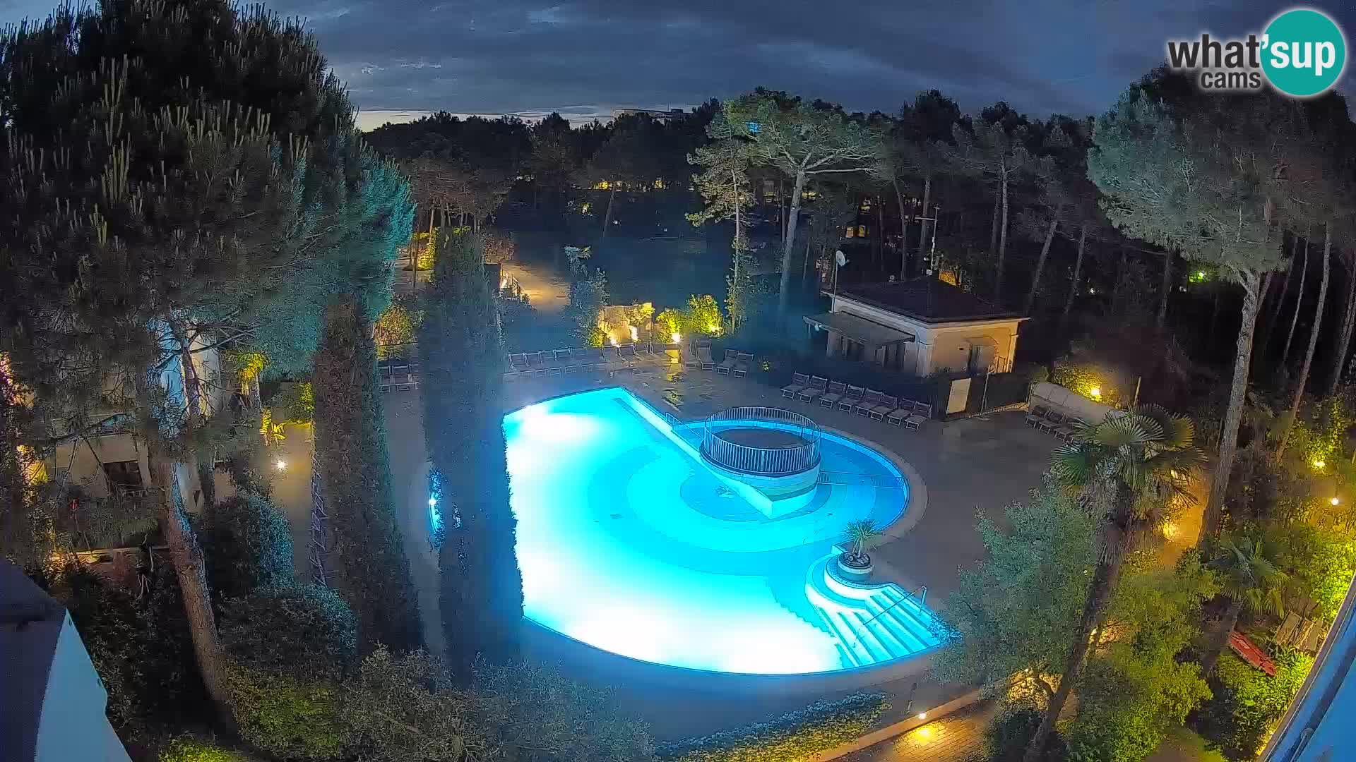 Villaggio Mare Blu Pool LIVE-Webcam Bibione Pineda – Italien
