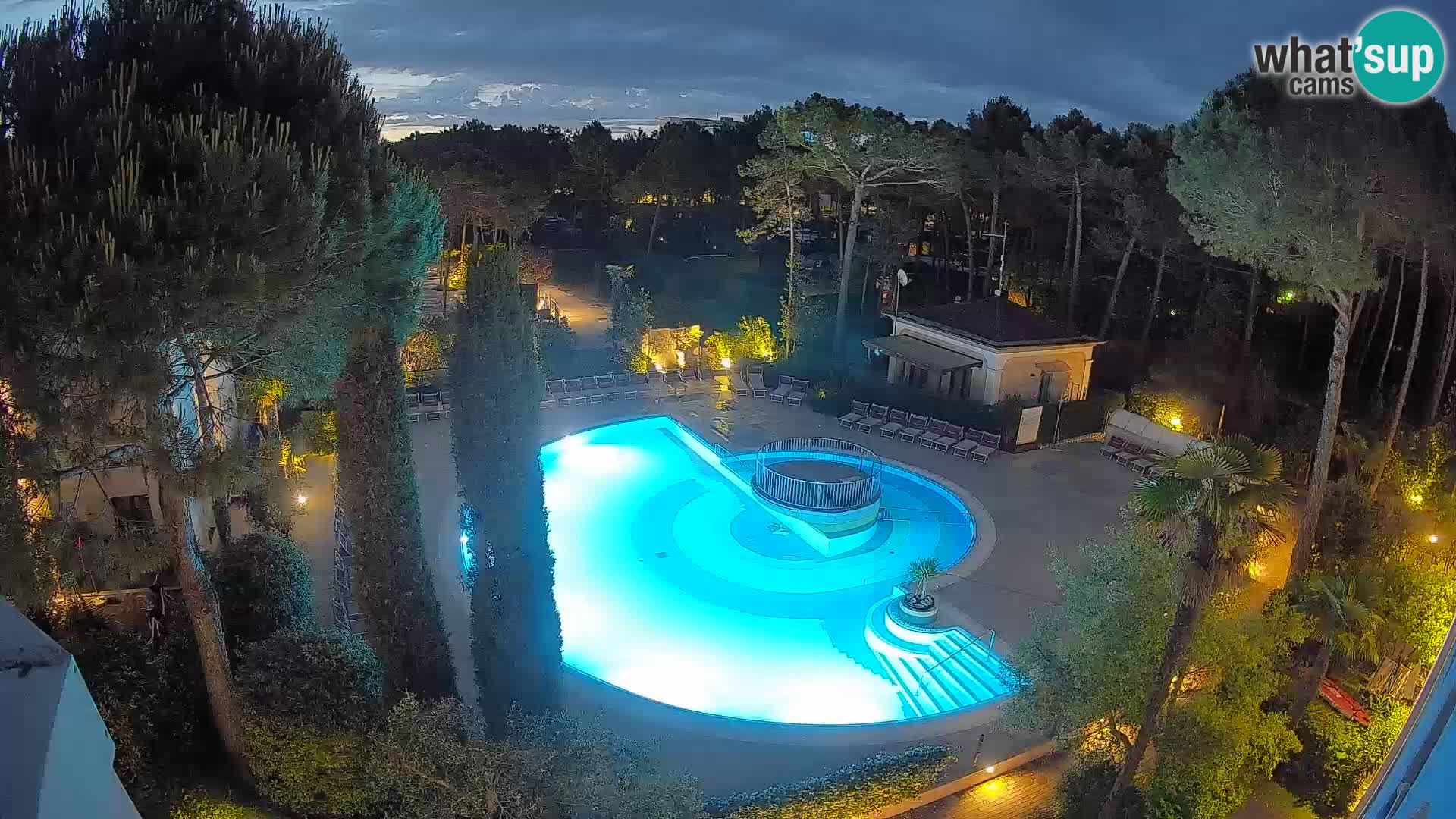 Villaggio Mare Blu Pool LIVE-Webcam Bibione Pineda – Italien