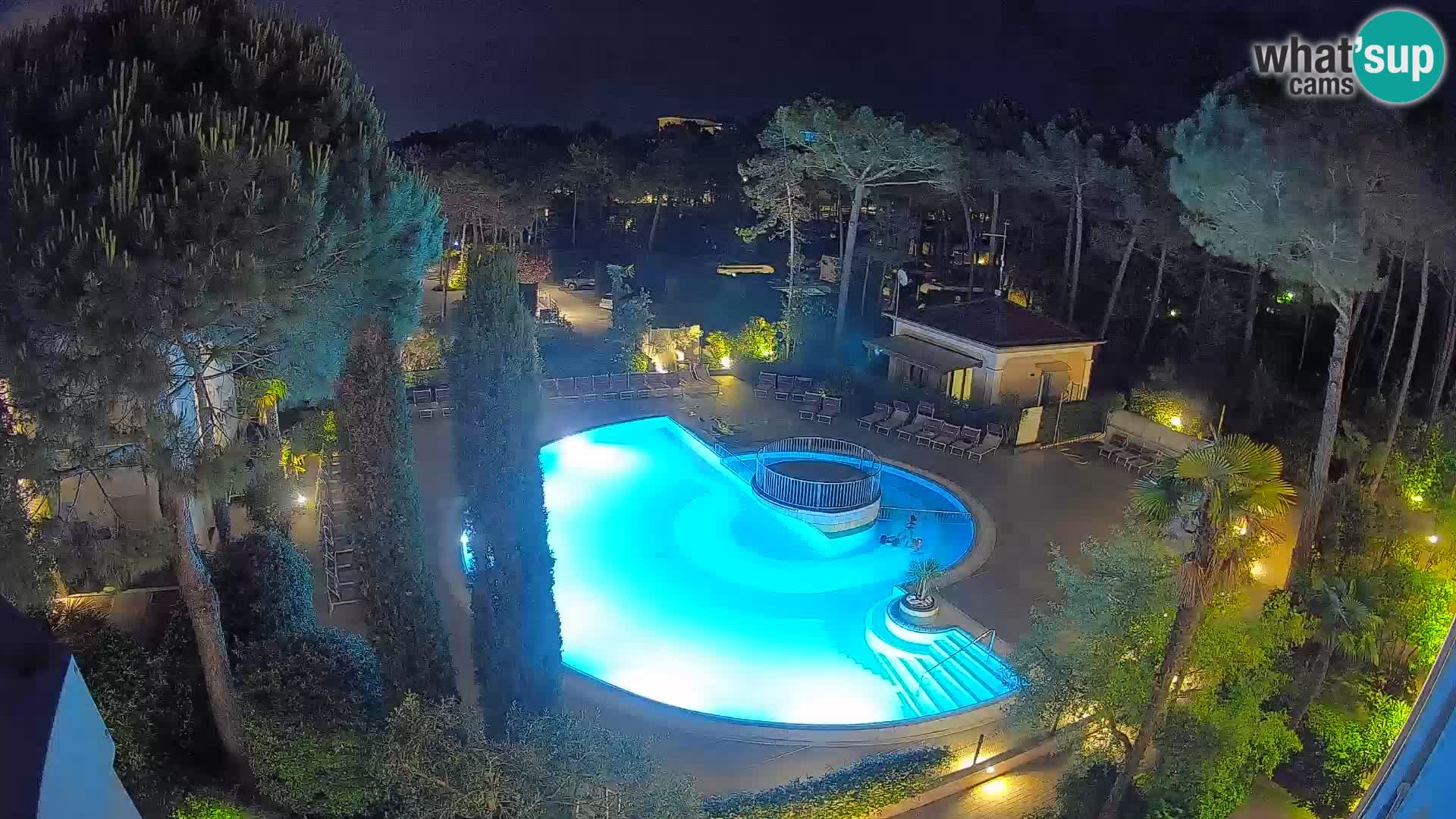 Villaggio Mare Blu piscine LIVE webcam Bibione Pineda – Italie