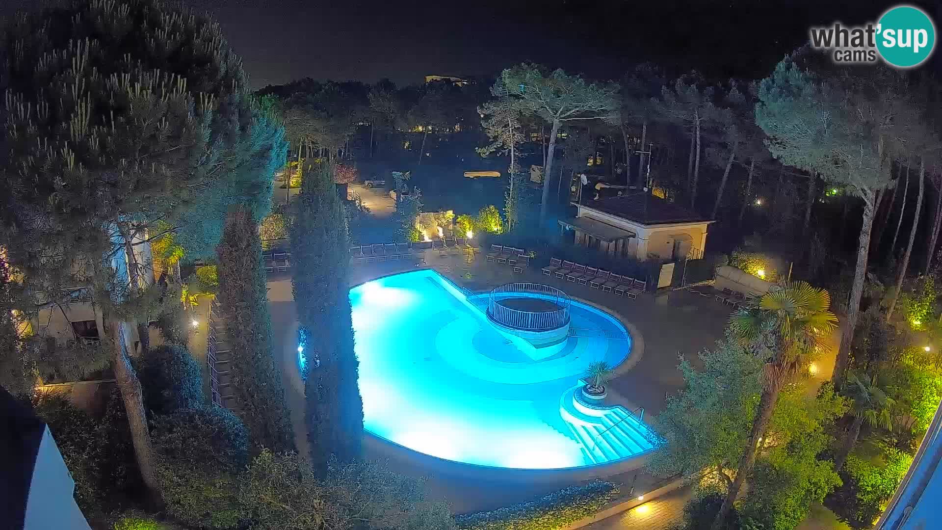 Piscina Villaggio Mare Blu webcam LIVE Bibione Pineda – Italia