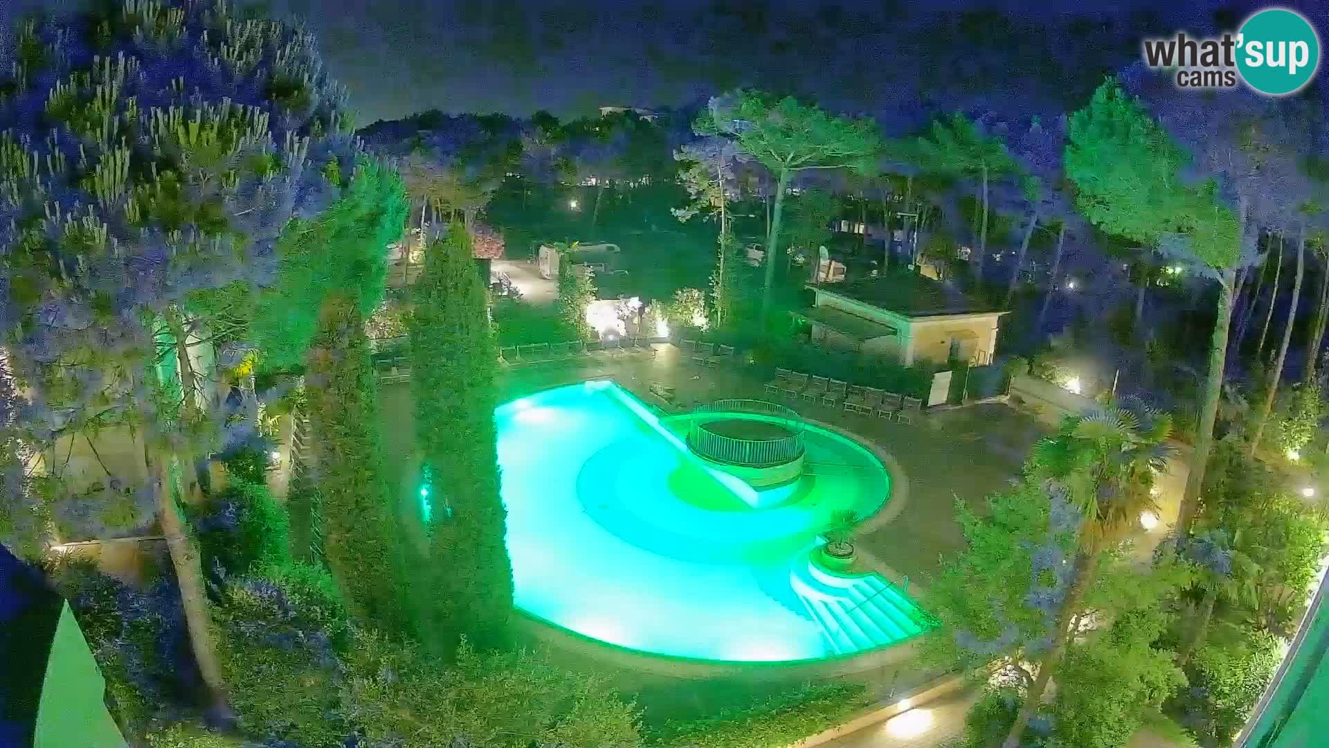 Piscina Villaggio Mare Blu webcam LIVE Bibione Pineda – Italia