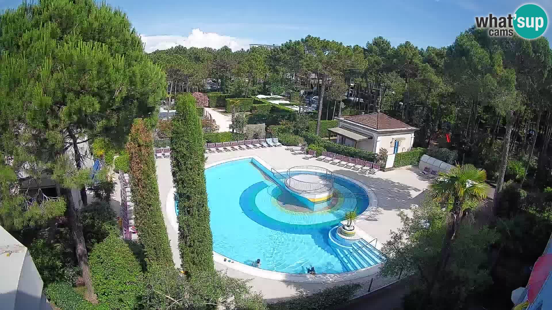 Villaggio Mare Blu Pool LIVE-Webcam Bibione Pineda – Italien