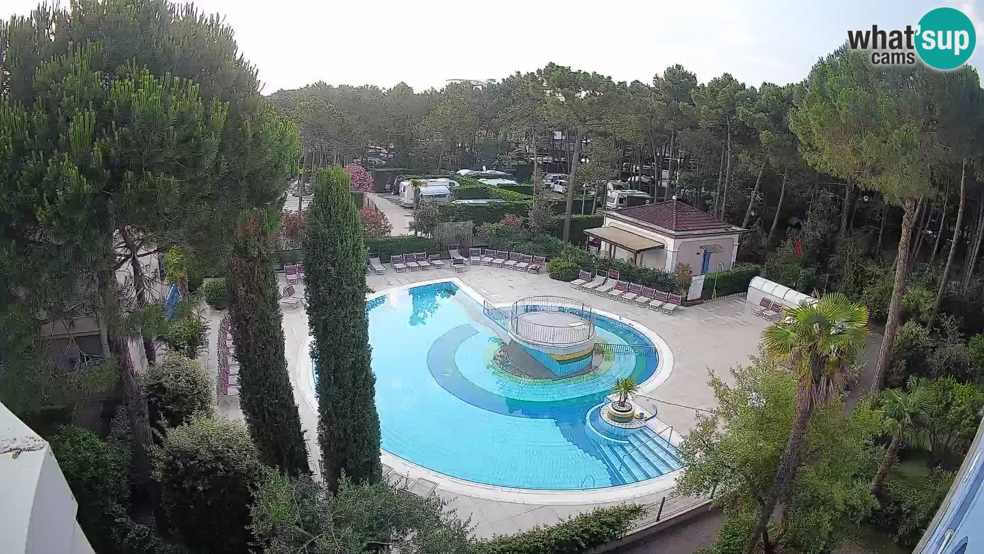 Villaggio Mare Blu Pool LIVE-Webcam Bibione Pineda – Italien