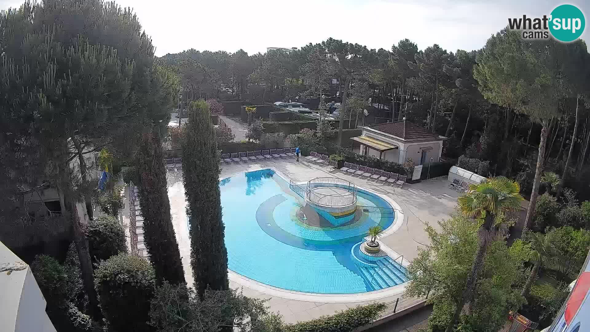 Villaggio Mare Blu pool LIVE webcam Bibione Pineda – Italy