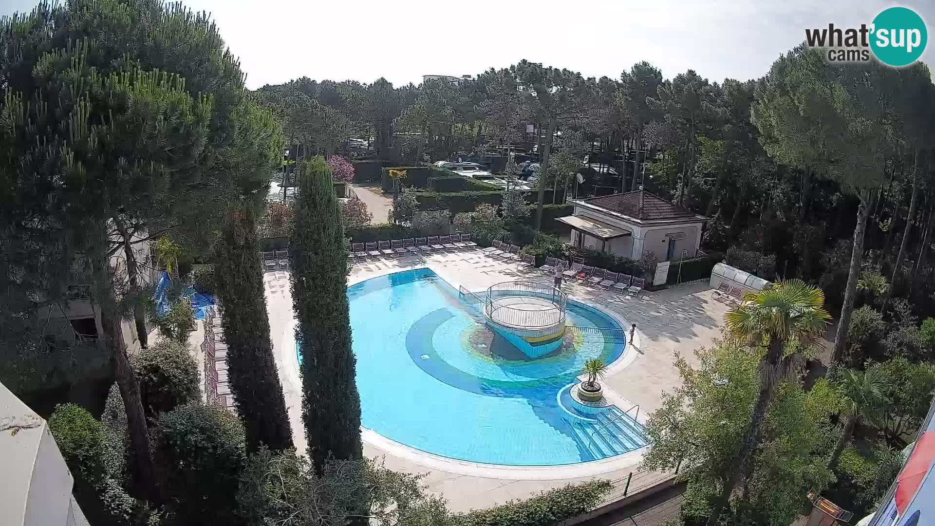Villaggio Mare Blu Pool LIVE-Webcam Bibione Pineda – Italien