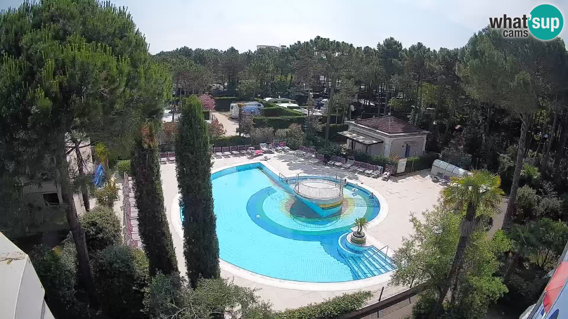 Villaggio Mare Blu Pool LIVE-Webcam Bibione Pineda – Italien