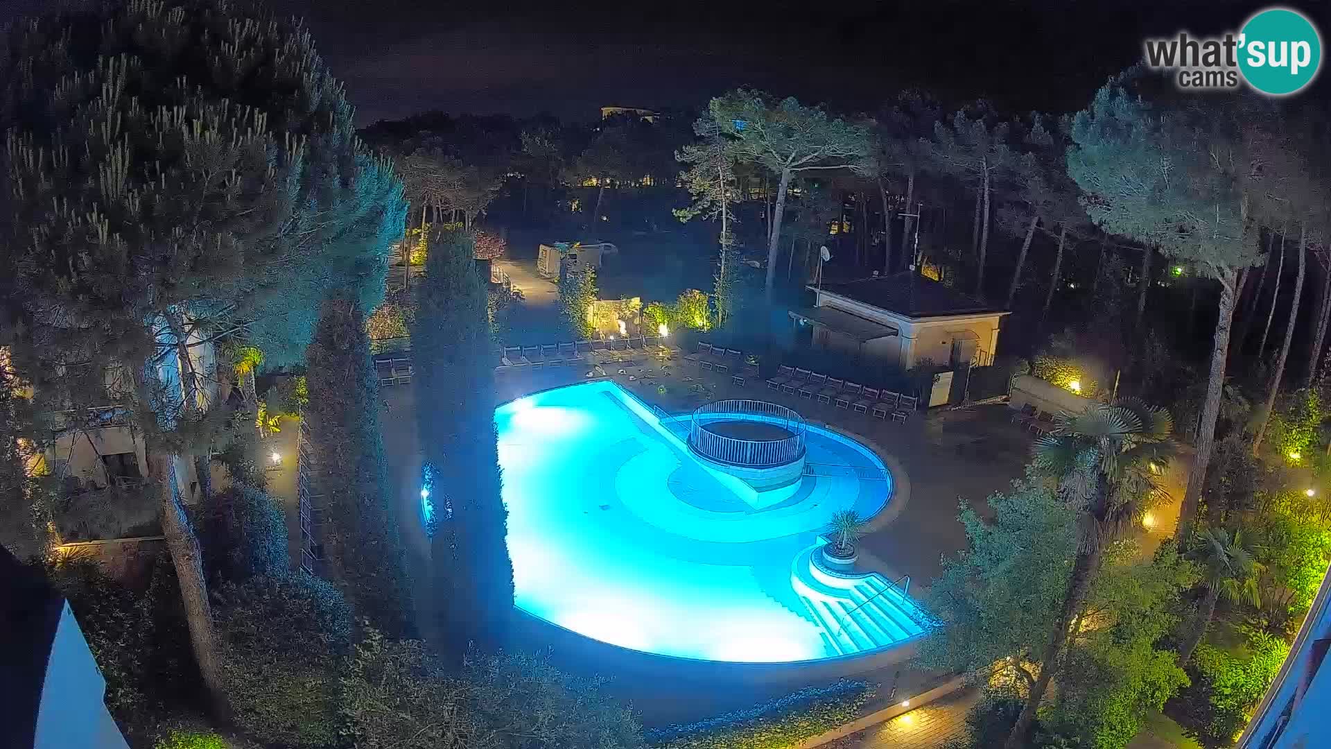 Piscina Villaggio Mare Blu webcam LIVE Bibione Pineda – Italia