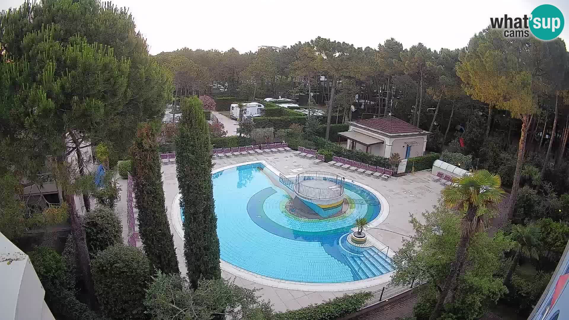 Villaggio Mare Blu Pool LIVE-Webcam Bibione Pineda – Italien