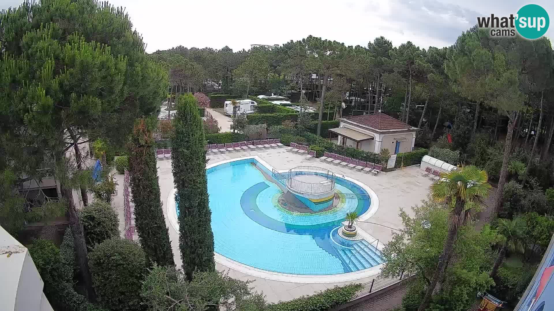 Villaggio Mare Blu Pool LIVE-Webcam Bibione Pineda – Italien