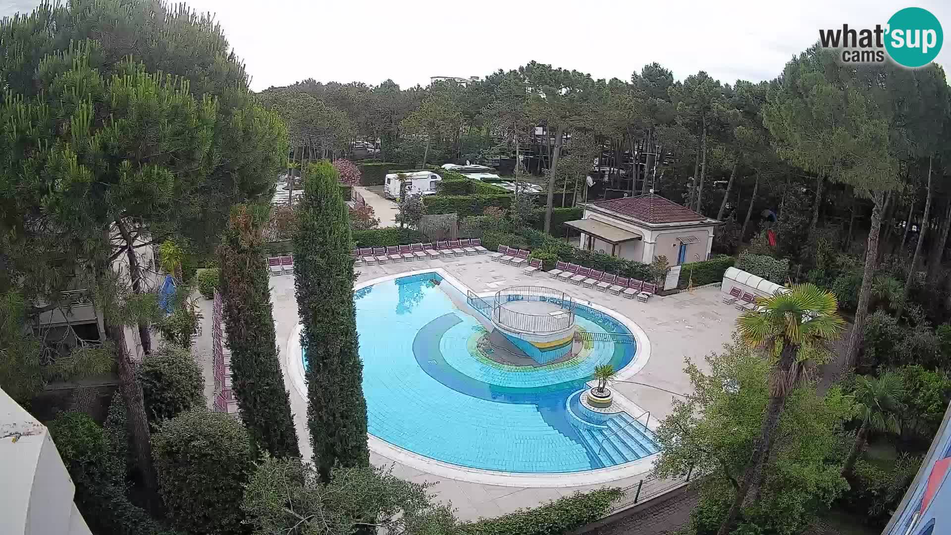 Villaggio Mare Blu Pool LIVE-Webcam Bibione Pineda – Italien