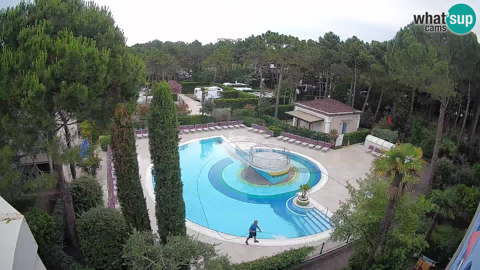 Villaggio Mare Blu Pool LIVE-Webcam Bibione Pineda – Italien