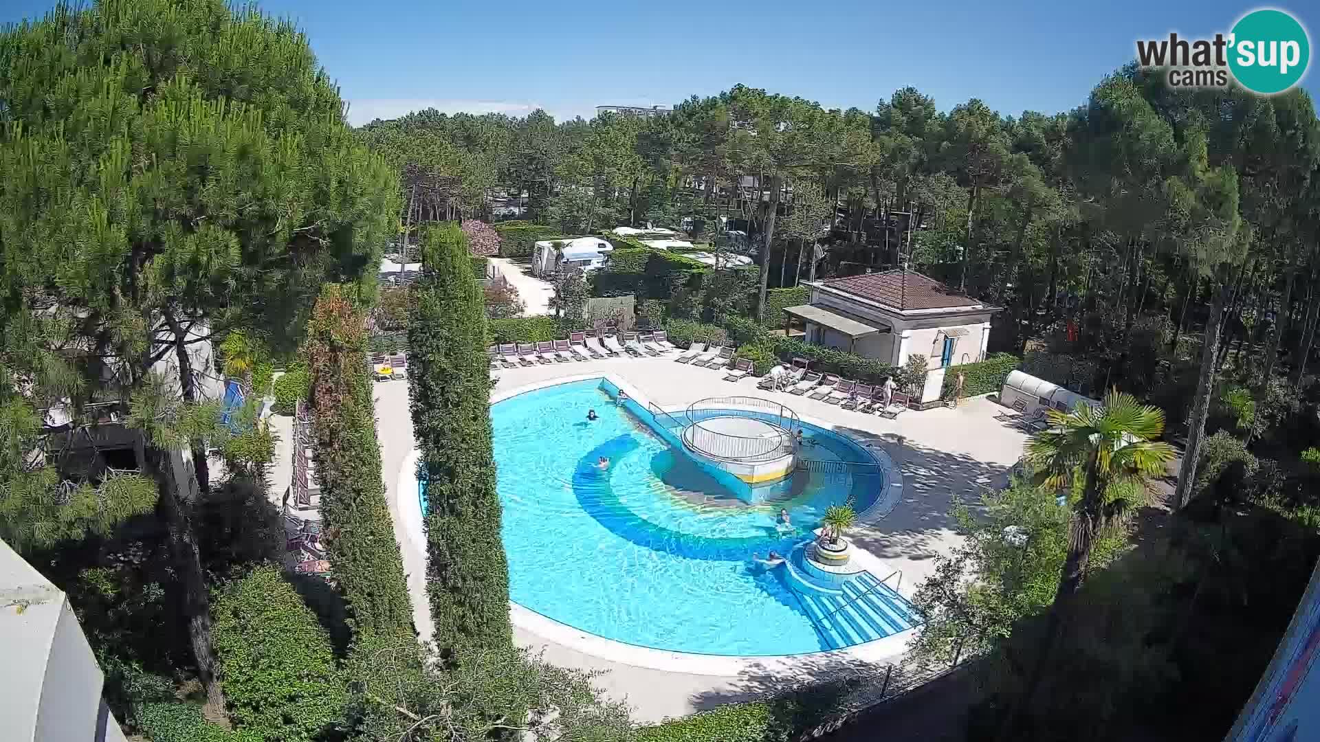 Villaggio Mare Blu Pool LIVE-Webcam Bibione Pineda – Italien