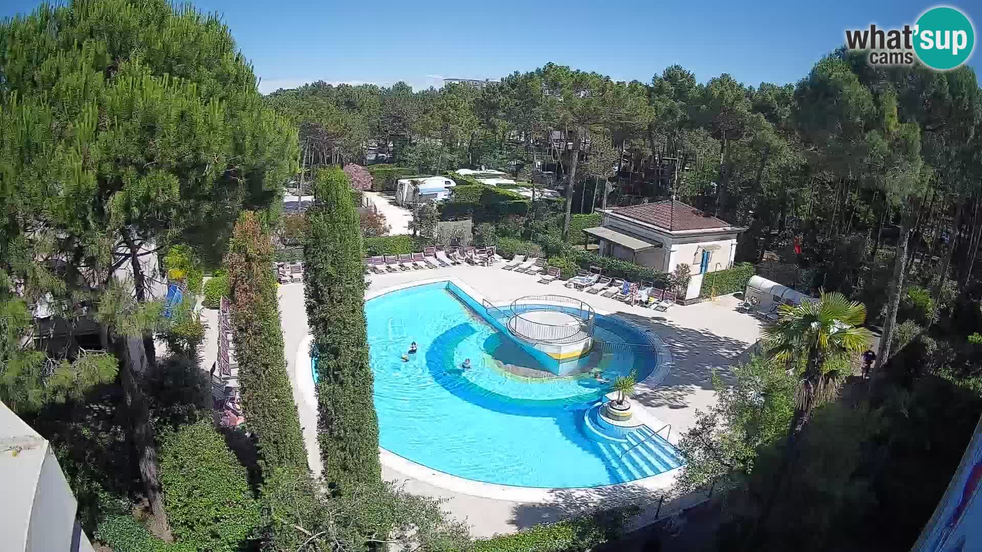 Villaggio Mare Blu Pool LIVE-Webcam Bibione Pineda – Italien
