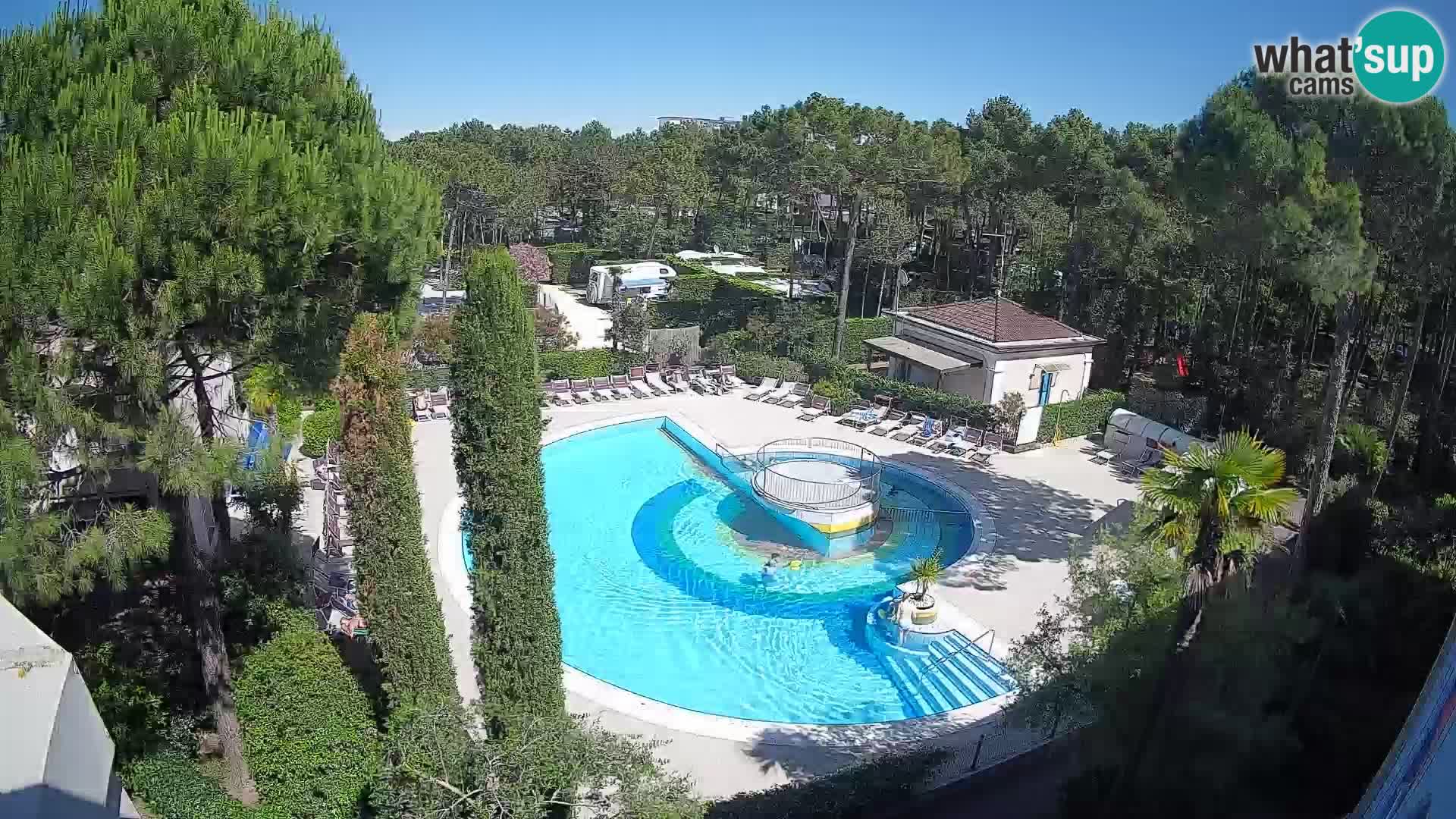 Villaggio Mare Blu pool LIVE webcam Bibione Pineda – Italy